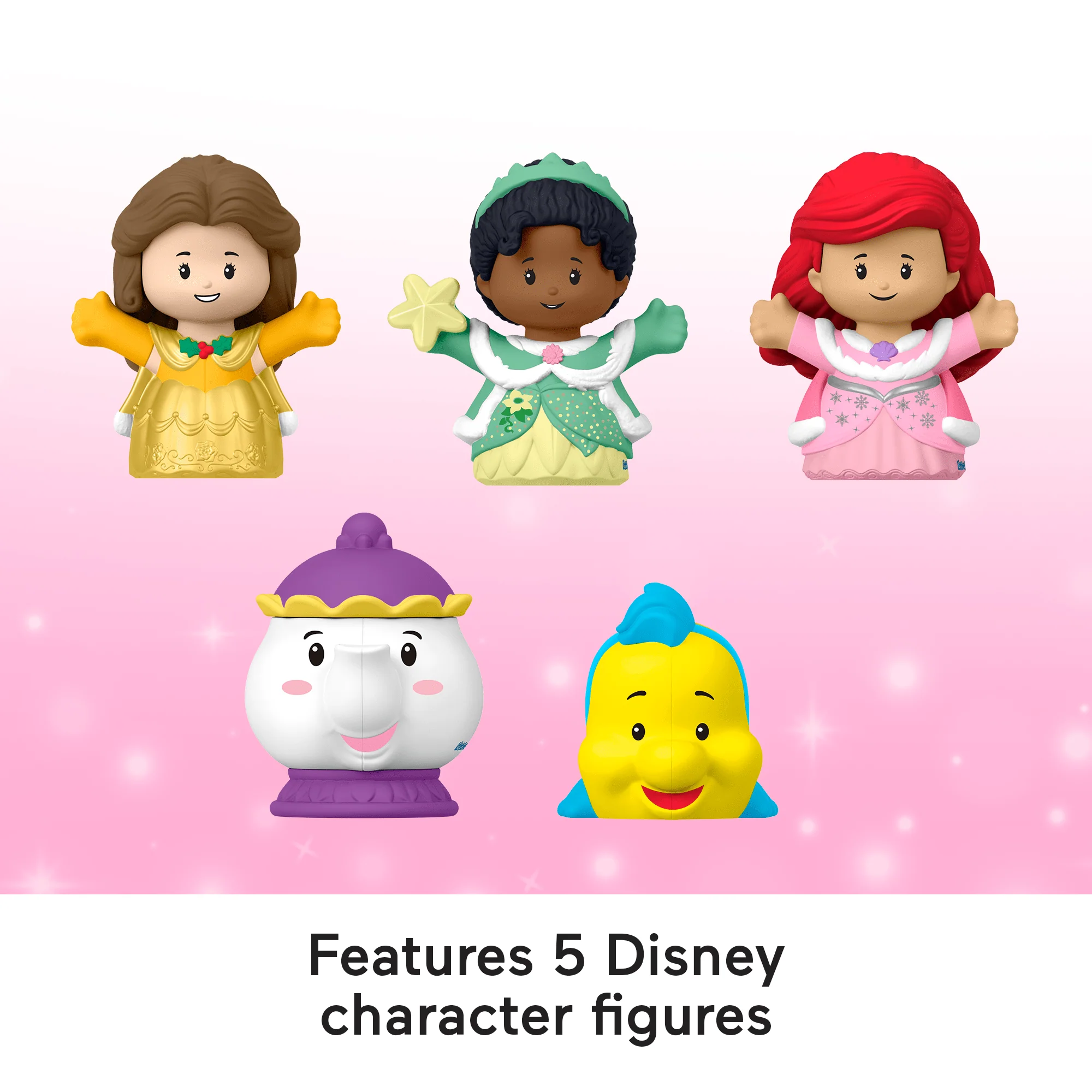 Fisher-Price Little People Disney Princess Advent Calendar For Toddlers & Kids, 24 Toys - Image 5