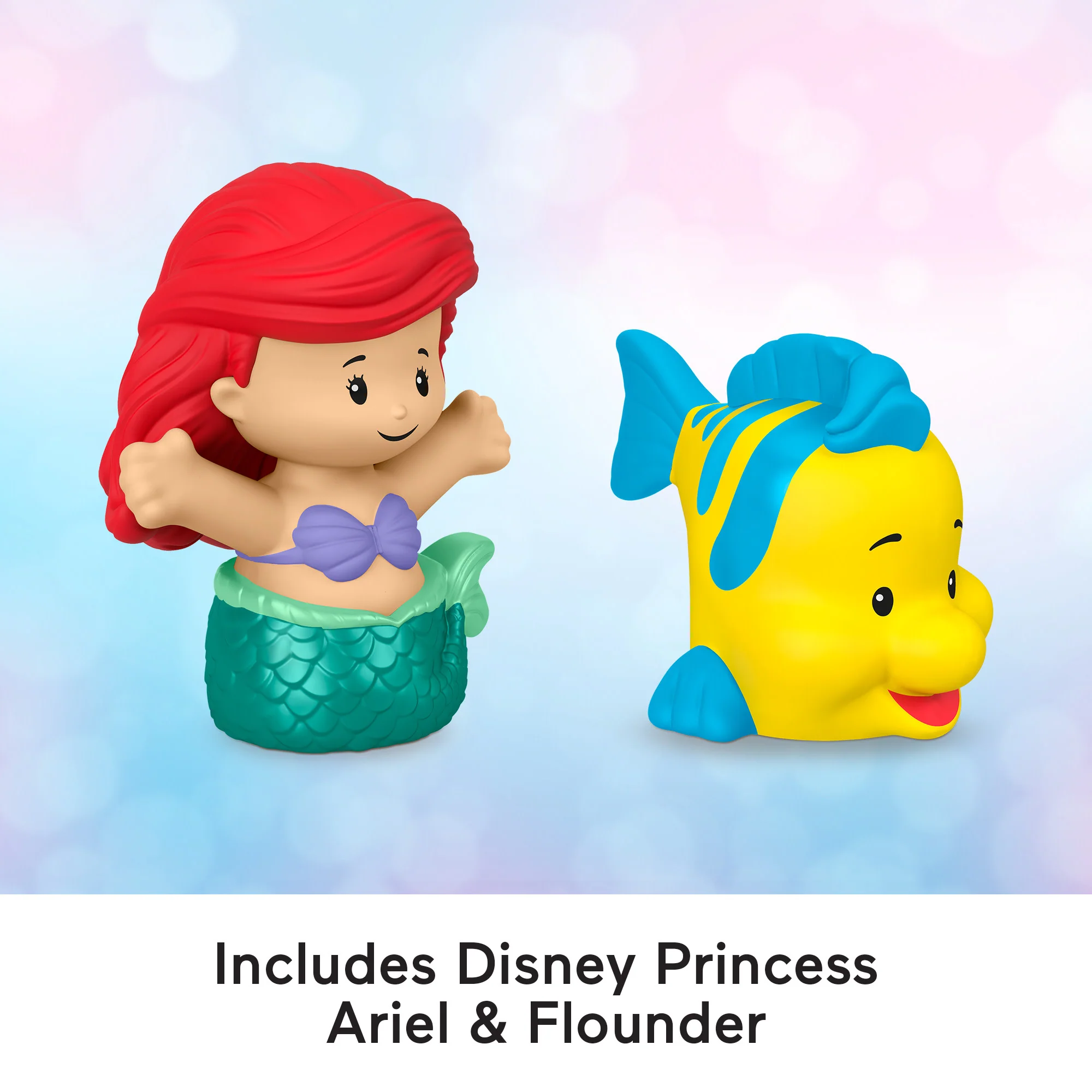 Disney Princess Figure Set Collection Little People Toddler Toys, Characters May Vary - Image 3