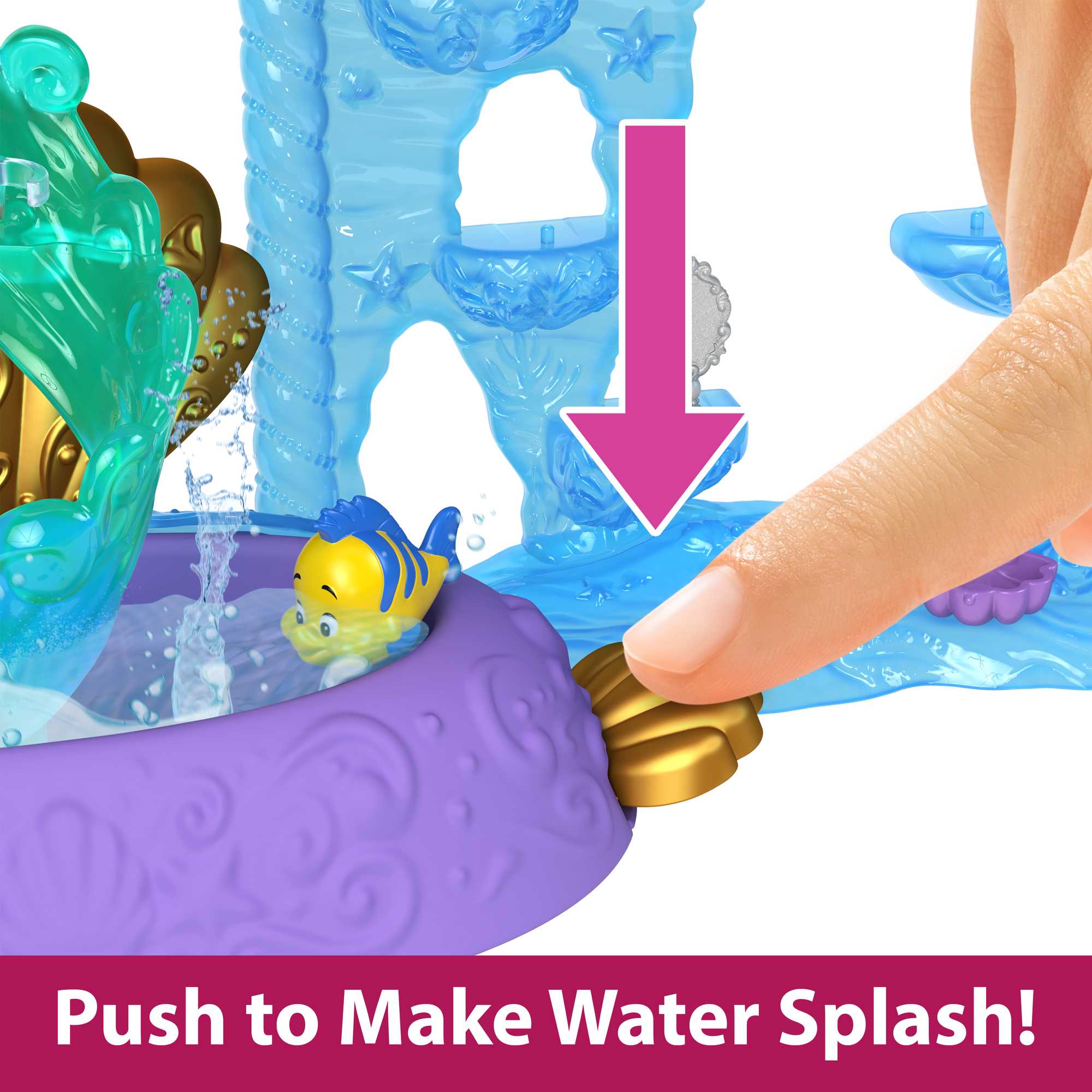Disney Princess Toys, Ariel's Stacking Castle, Gifts For Kids - Image 4