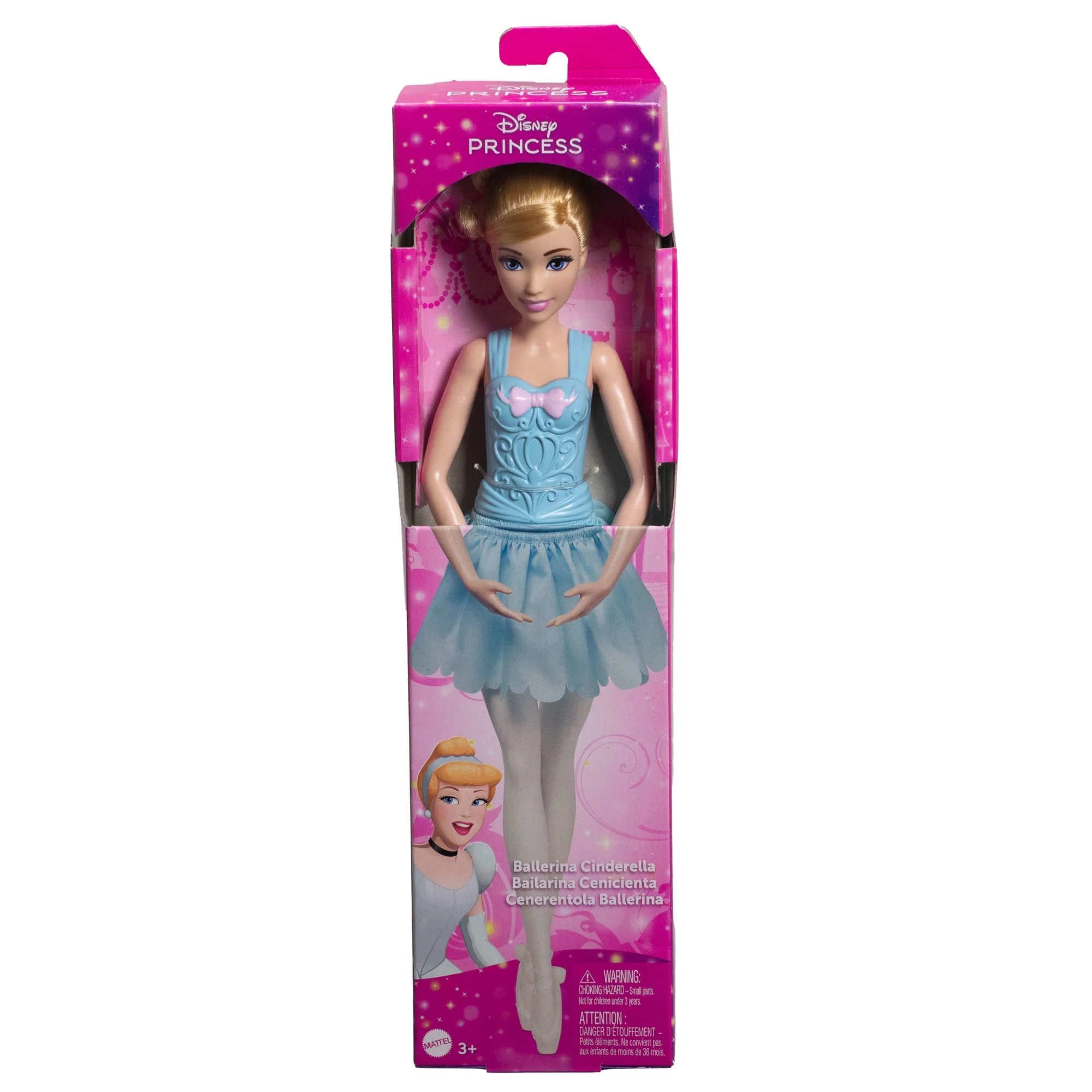 Disney Princess Toys, Ballerina Cinderella Doll - Image 6
