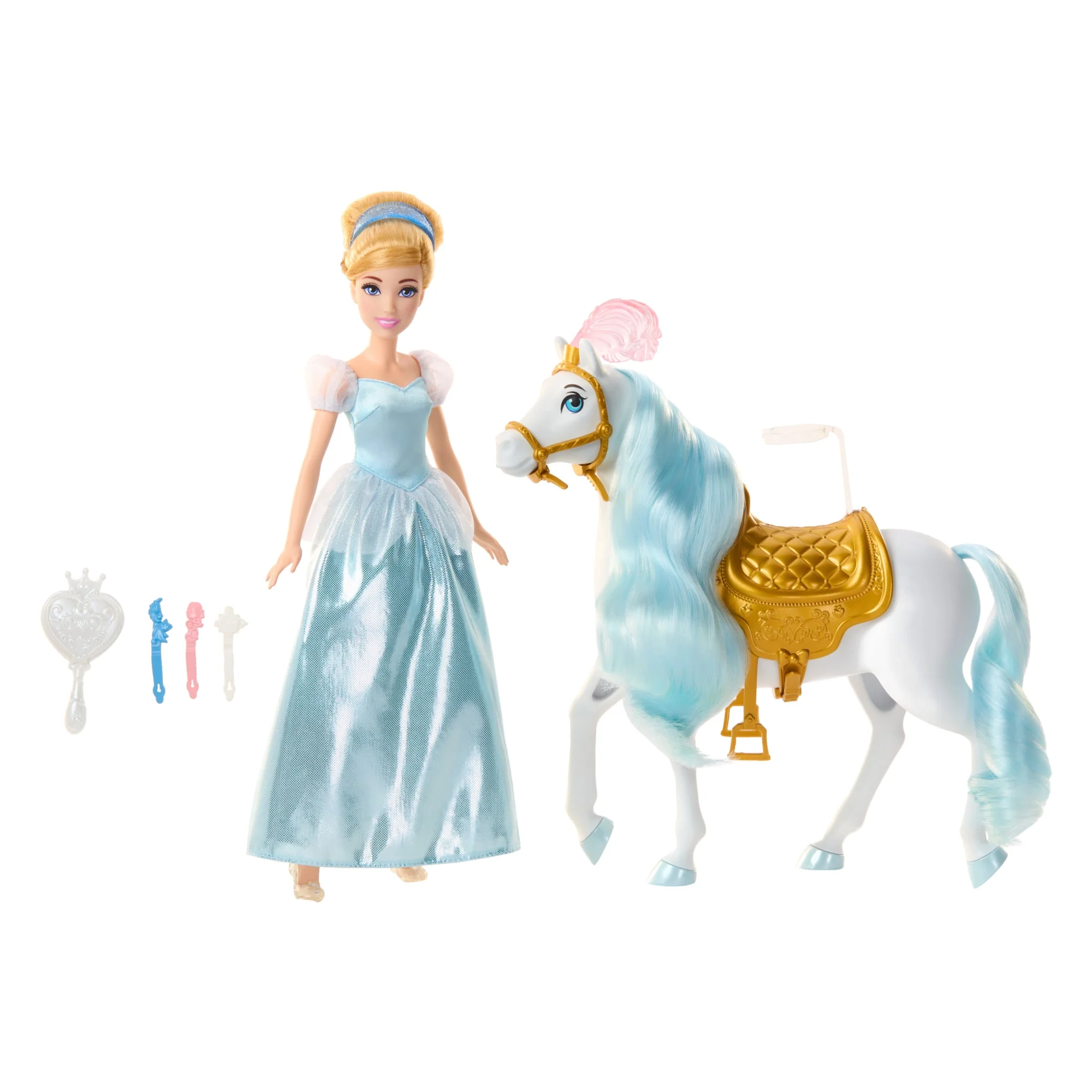 Disney Princess Toys, Cinderella Doll And Horse, Gifts For Kids - Image 6