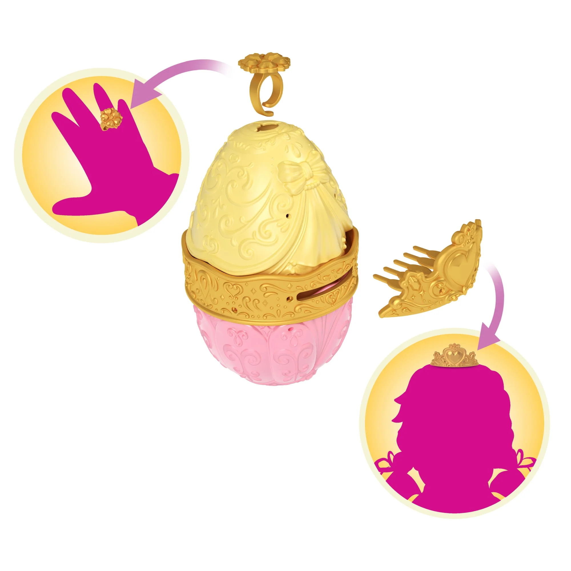 Disney Princess Easter Egg Surprise With 1 Small Doll, 2 Skirts & 10 Accessories - Image 5