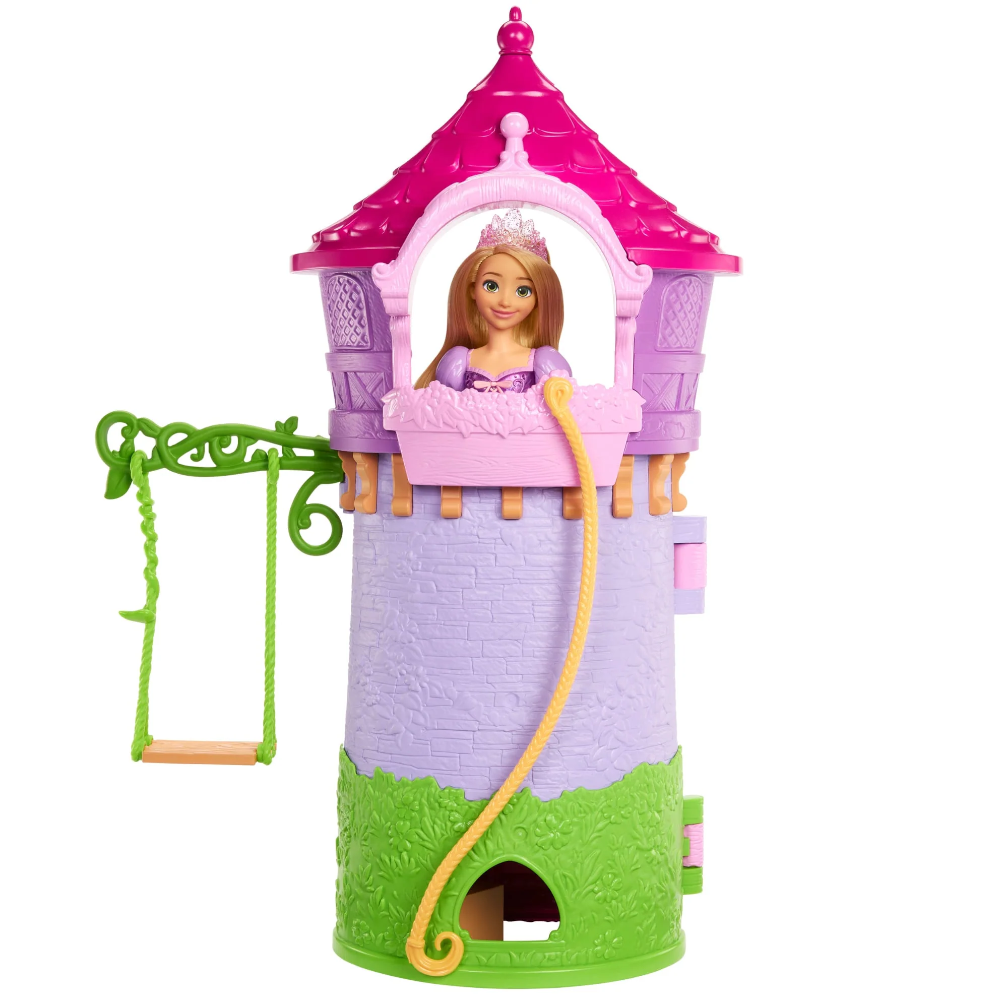 Disney Princess Enchanted Stories Rapunzel's Tower Playset With 6 Play Areas, Pascal Figure & 5 Accy - Image 4