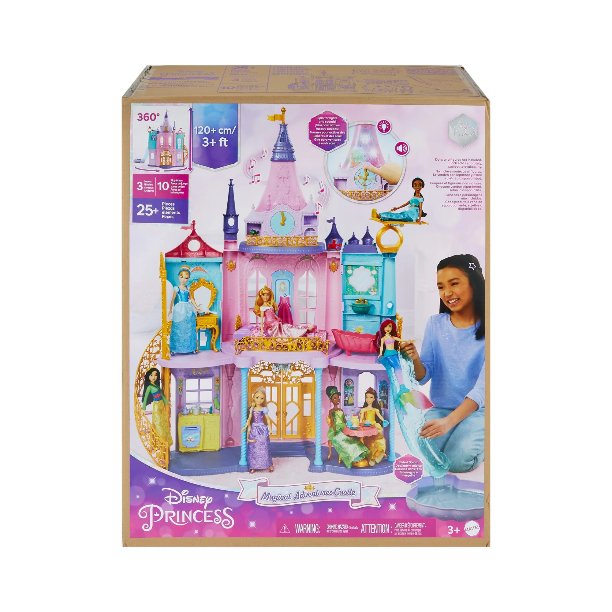 Disney Princess Toys, Magical Adventures Castle - Image 6