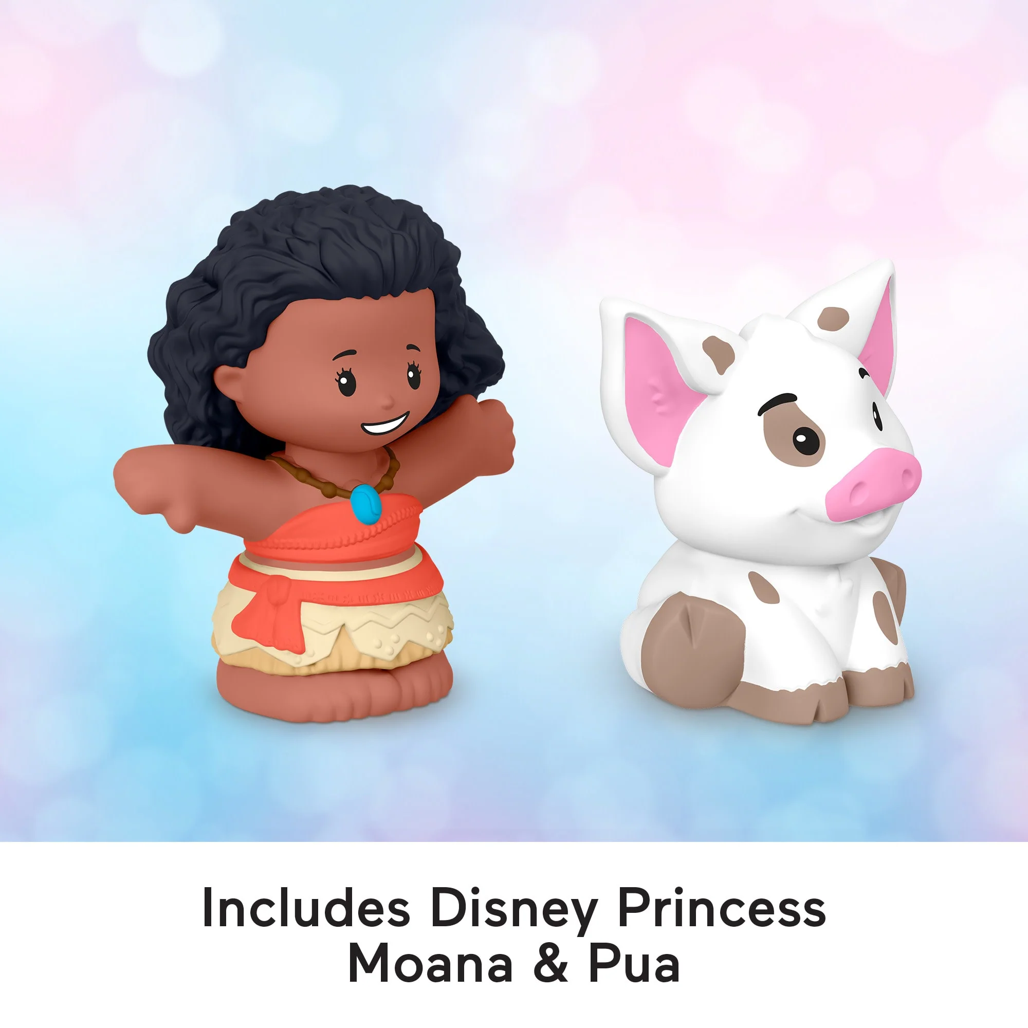 Disney Princess Figure Set Collection Little People Toddler Toys, Characters May Vary - Image 2