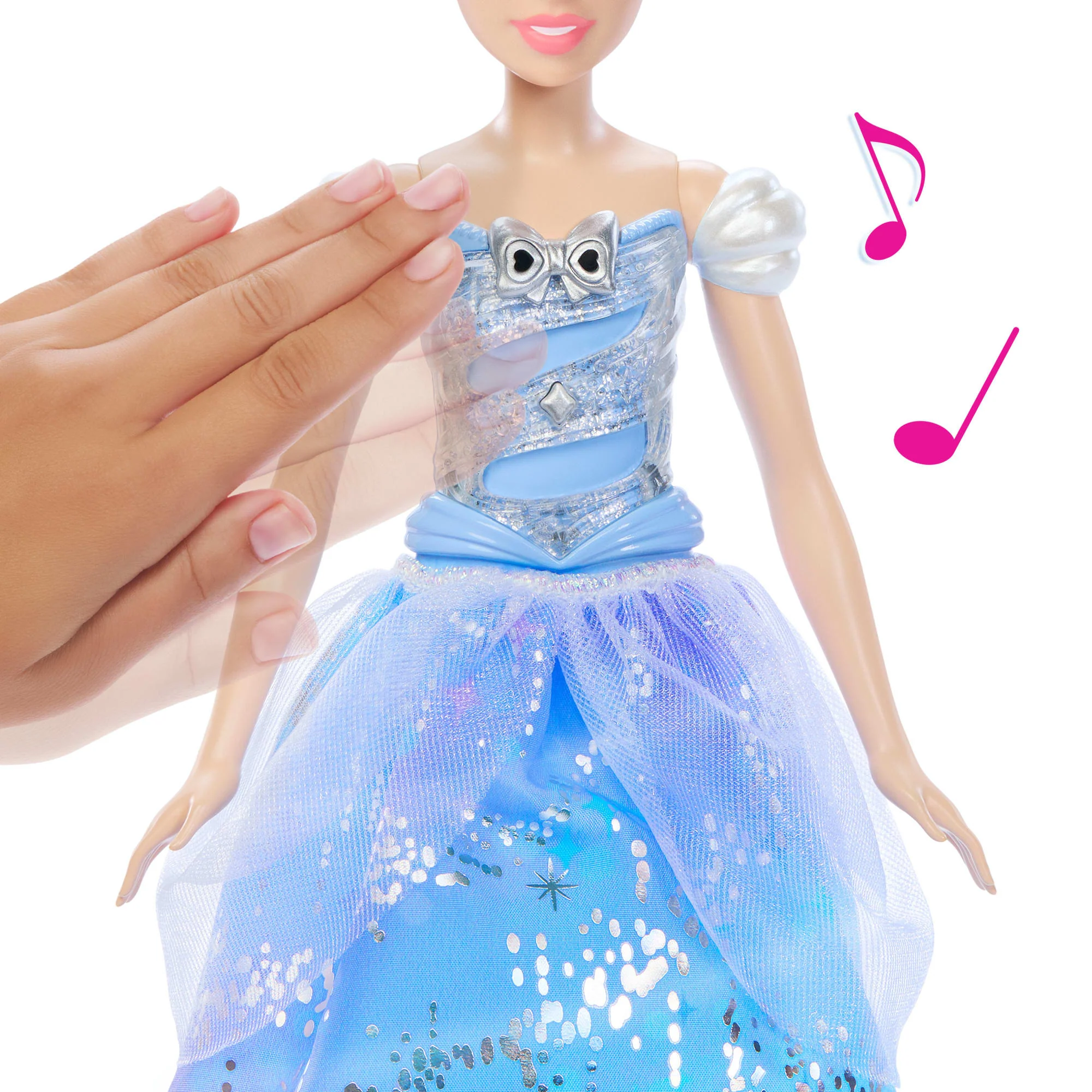 Disney Princess Poupée Cendrillon et Sa Robe enchantée - Image 4