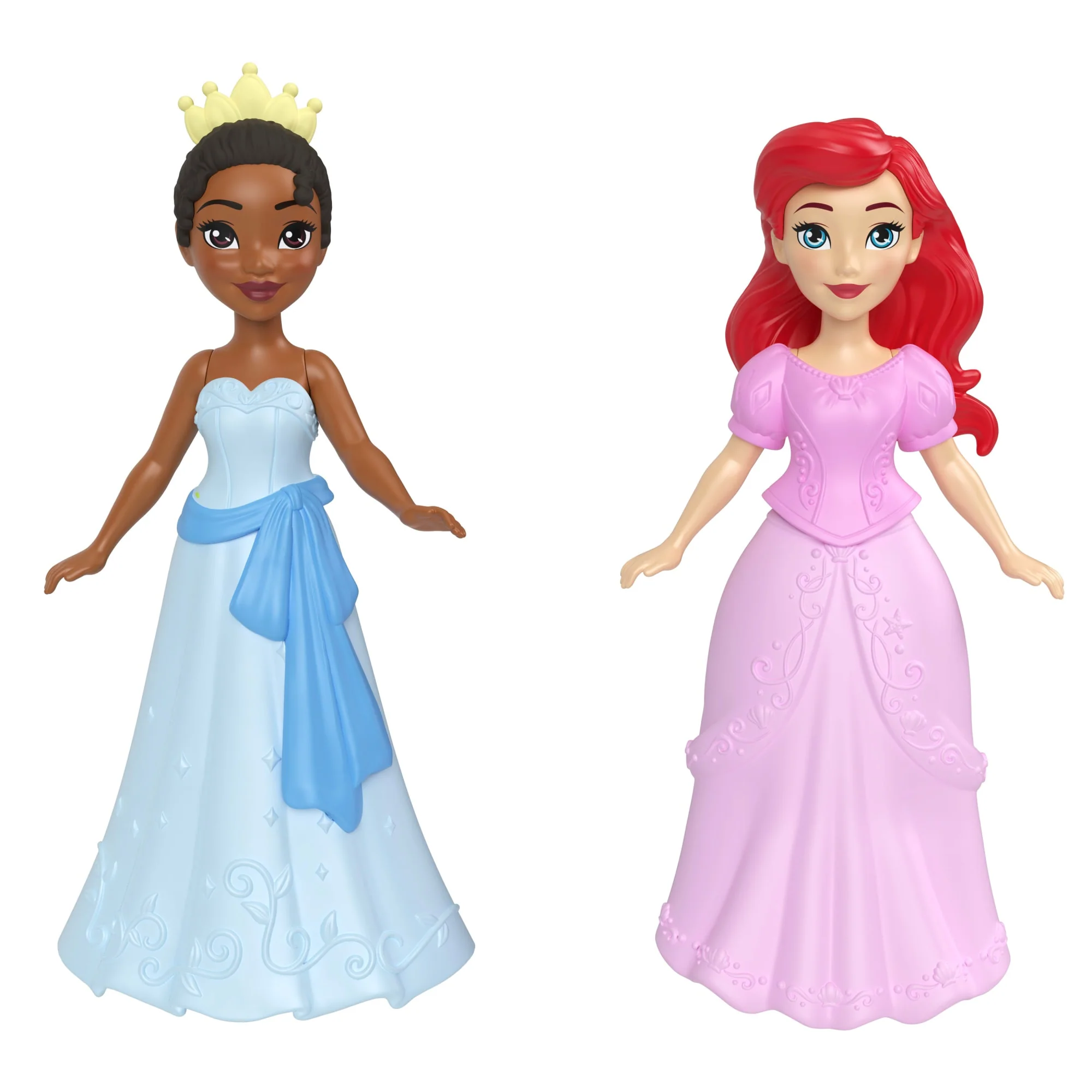 Disney Princess Royal Wardrobe Set With Ariel & Tiana Small Dolls, 4 Fashions, 2 Animals & 4 Accy - Image 4