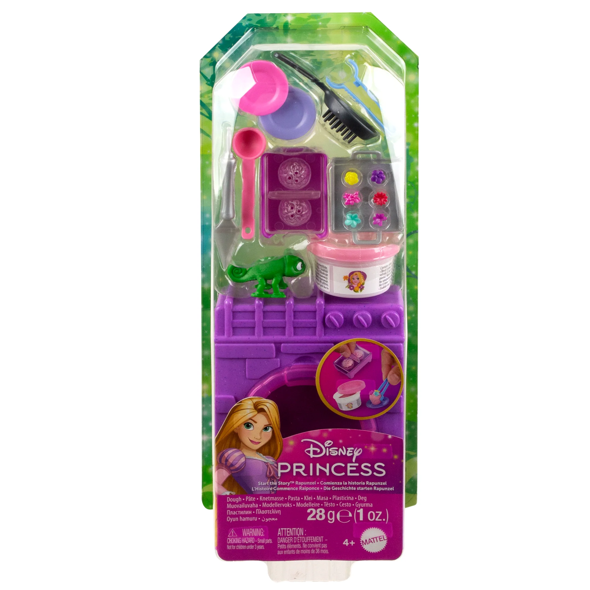 Disney Princess Enchanted Stories Rapunzel Baking Set W/ Dough & 15 Accessories, Inspired By Movie - Image 6