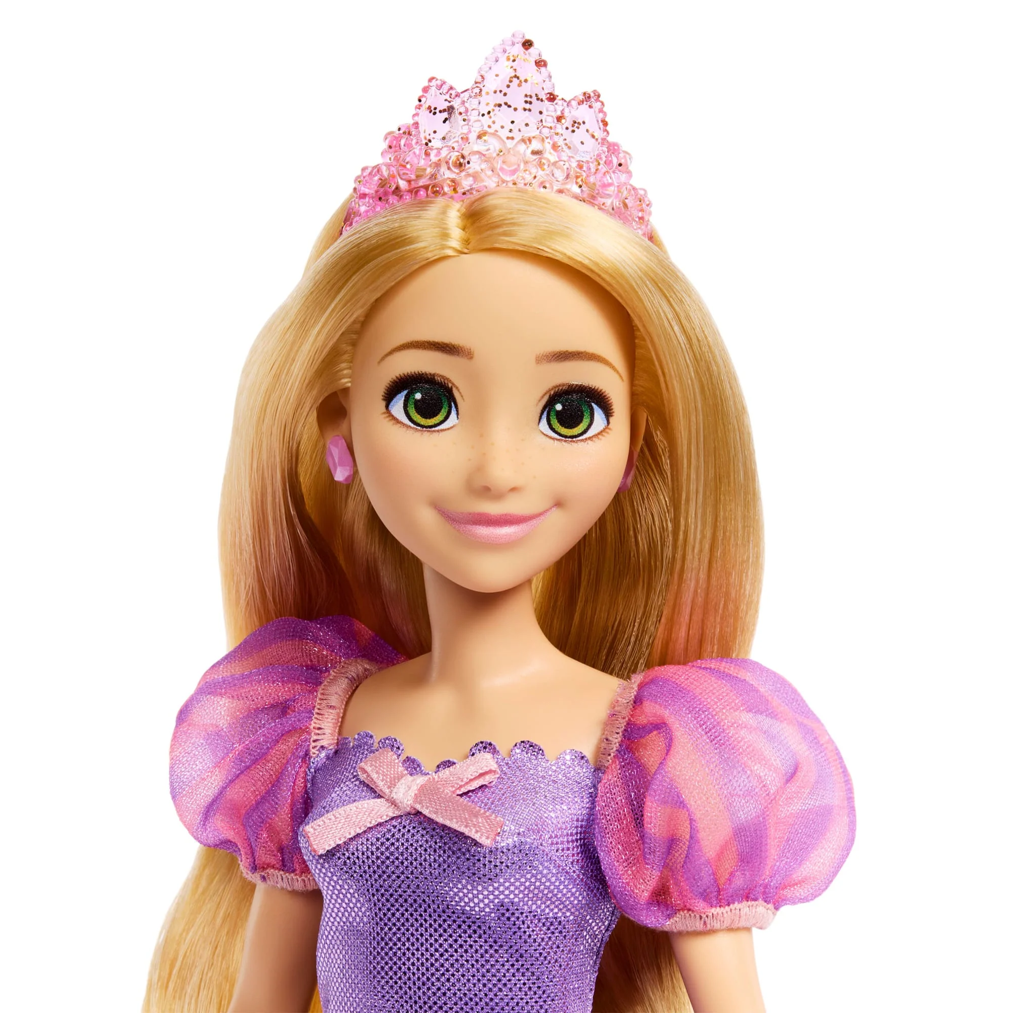 Disney Princess Enchanted Stories Rapunzel Fashion Doll With Sparkling Dress & Accessories, Posable - Image 3
