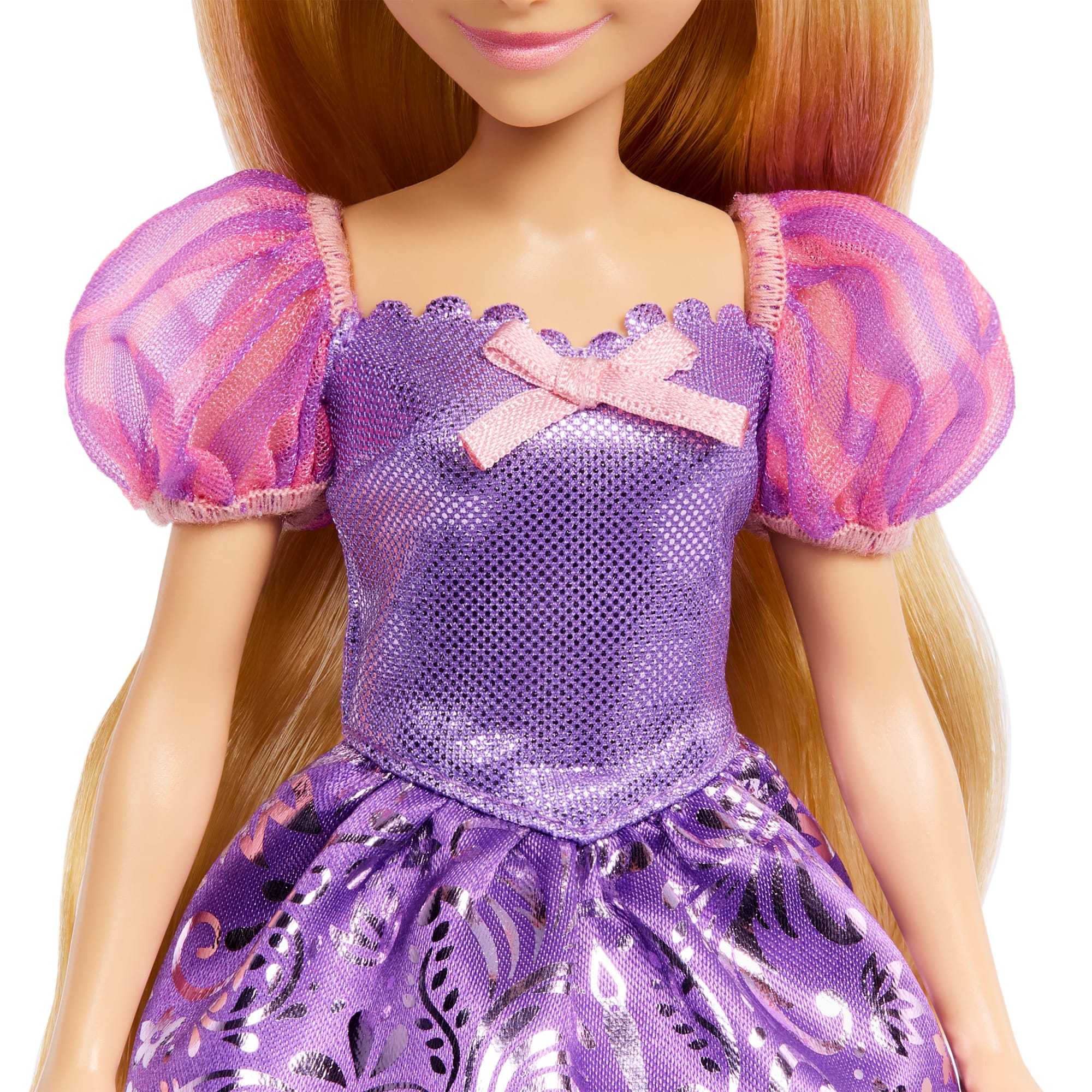 Disney Princess Enchanted Stories Rapunzel Fashion Doll With Sparkling Dress & Accessories, Posable - Image 4