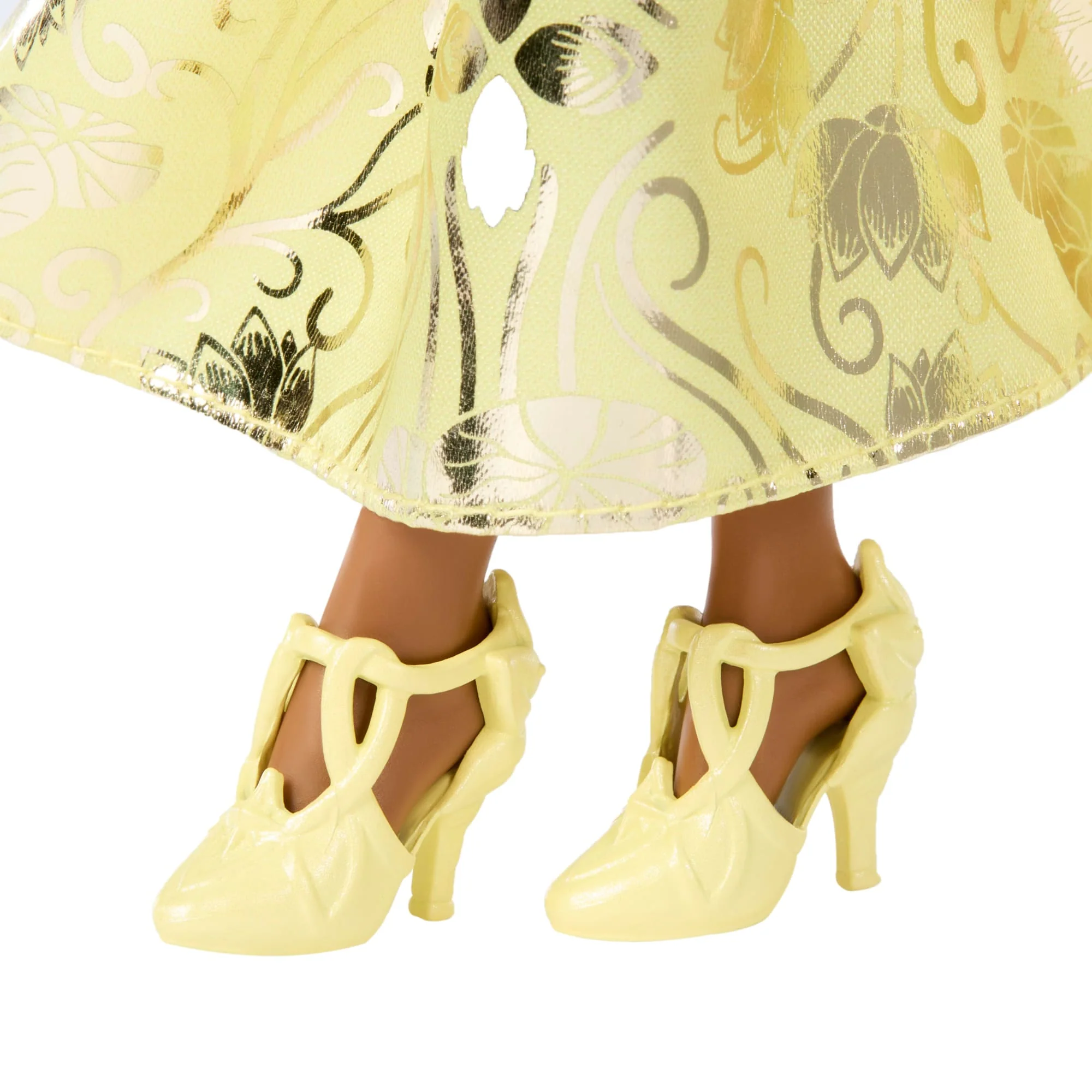 Disney Princess Enchanted Stories Tiana Fashion Doll With Sparkling Dress & Accessories, Posable - Image 5