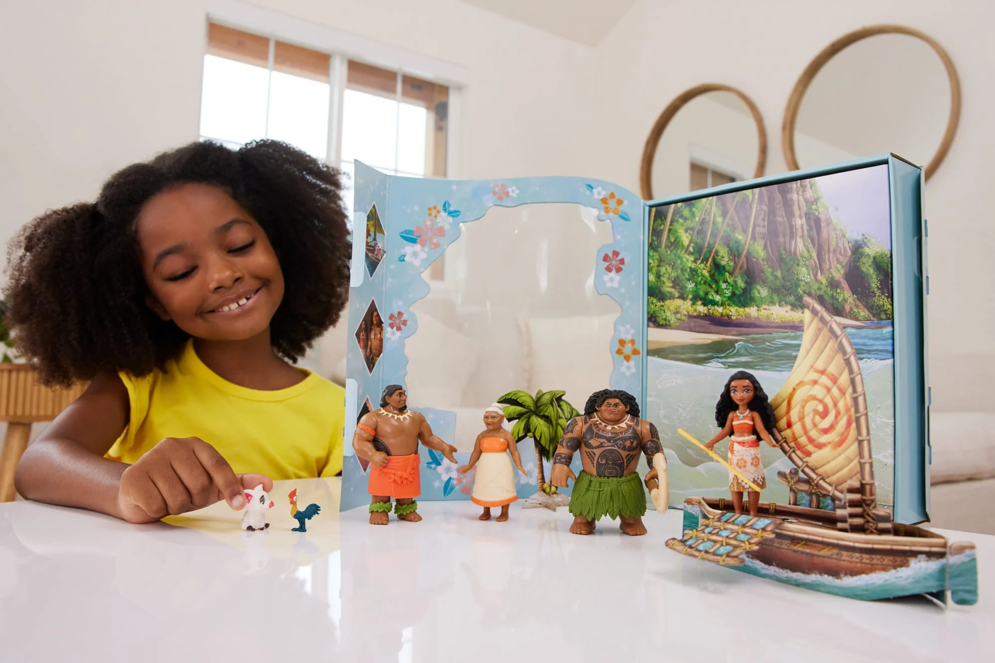 Disney Princess Toys, Moana Story Set, Gifts For Kids - Image 2