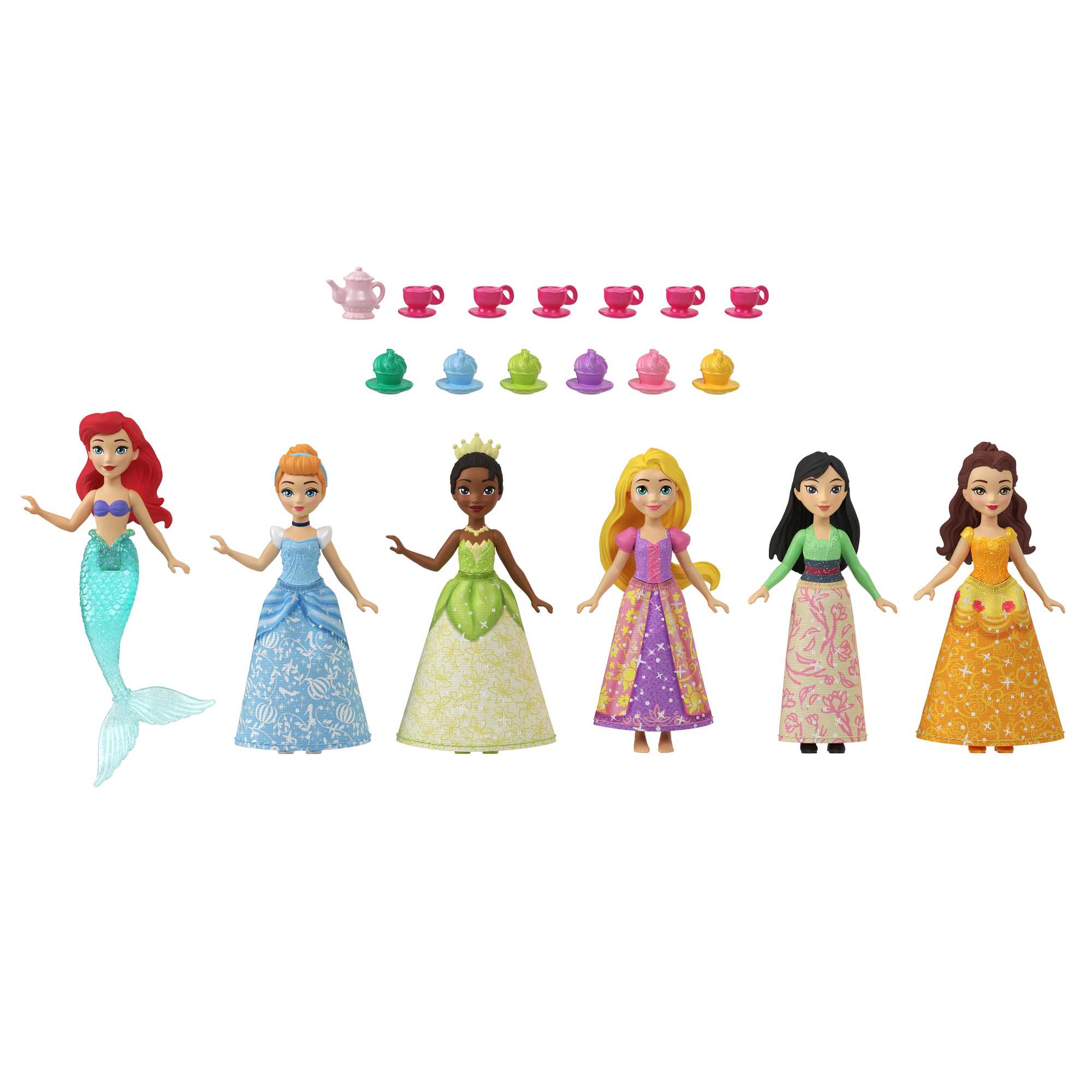 Disney-Princesses Disney-6 Mini-Princesses-Coffret Avec Accessoires - Image 4