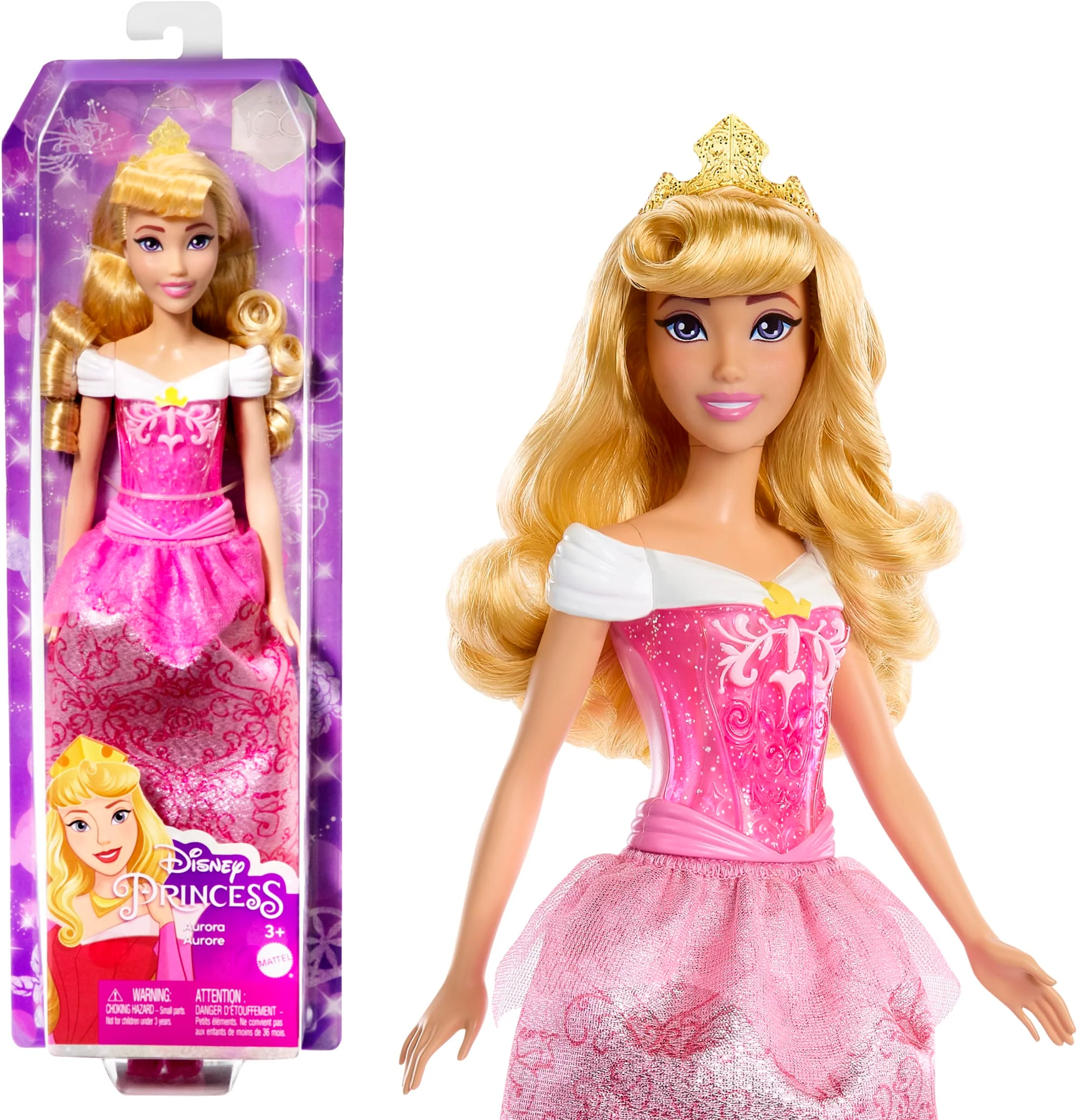 Disney-Princesses Disney-Aurore-Poupée, Habillage et Accessoires