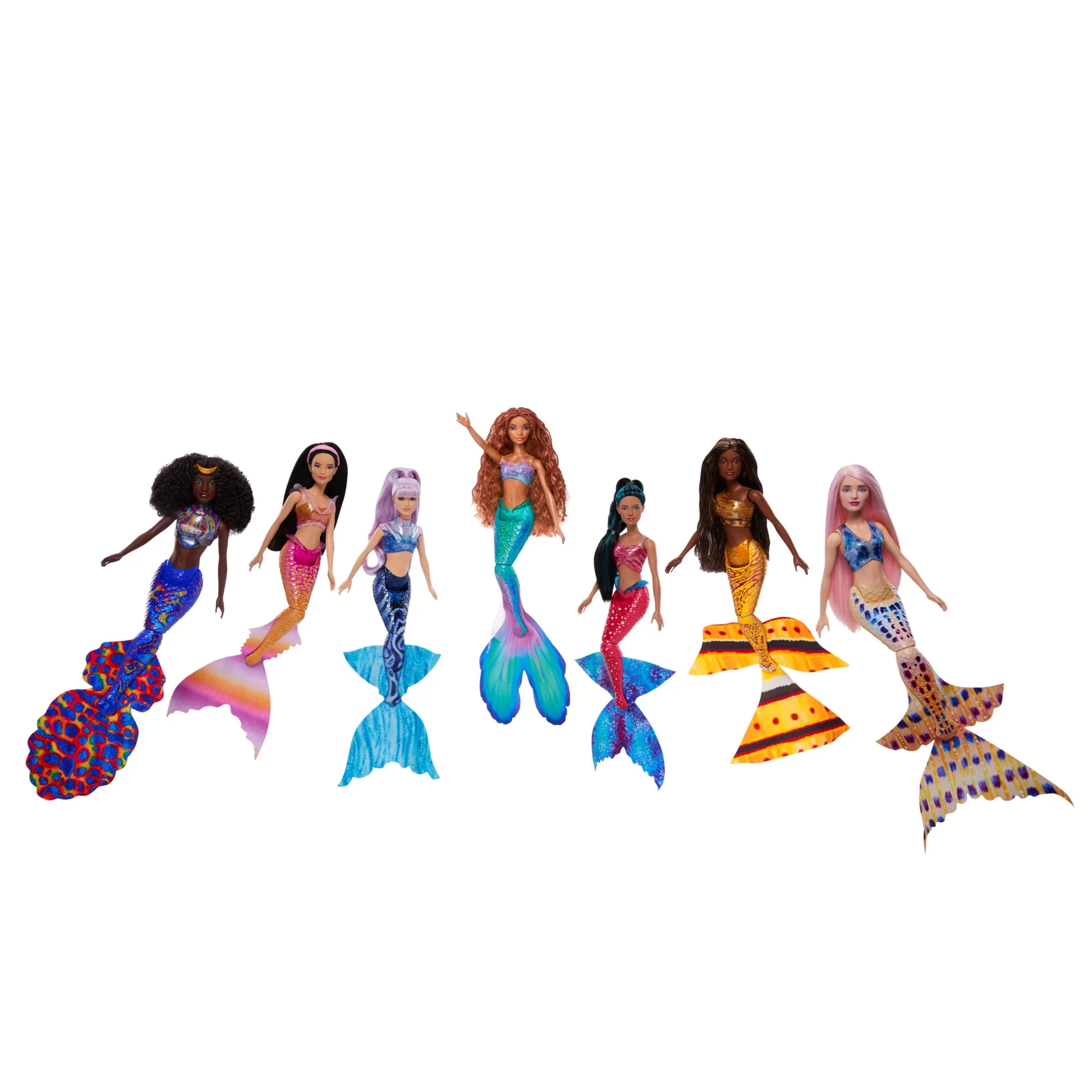 Disney The Little Mermaid Ultimate Ariel Sisters Doll 7-Pack, Set With 7 Fashion Mermaid Dolls - Image 5