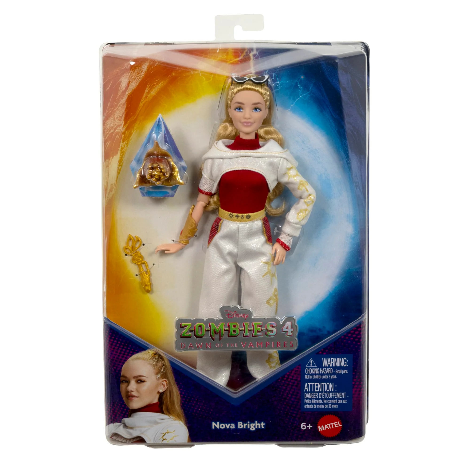 Disney Zombies 4: Dawn Of The Vampires Nova Bright Doll With Movie-inspired Outfit & Accessories - Image 6
