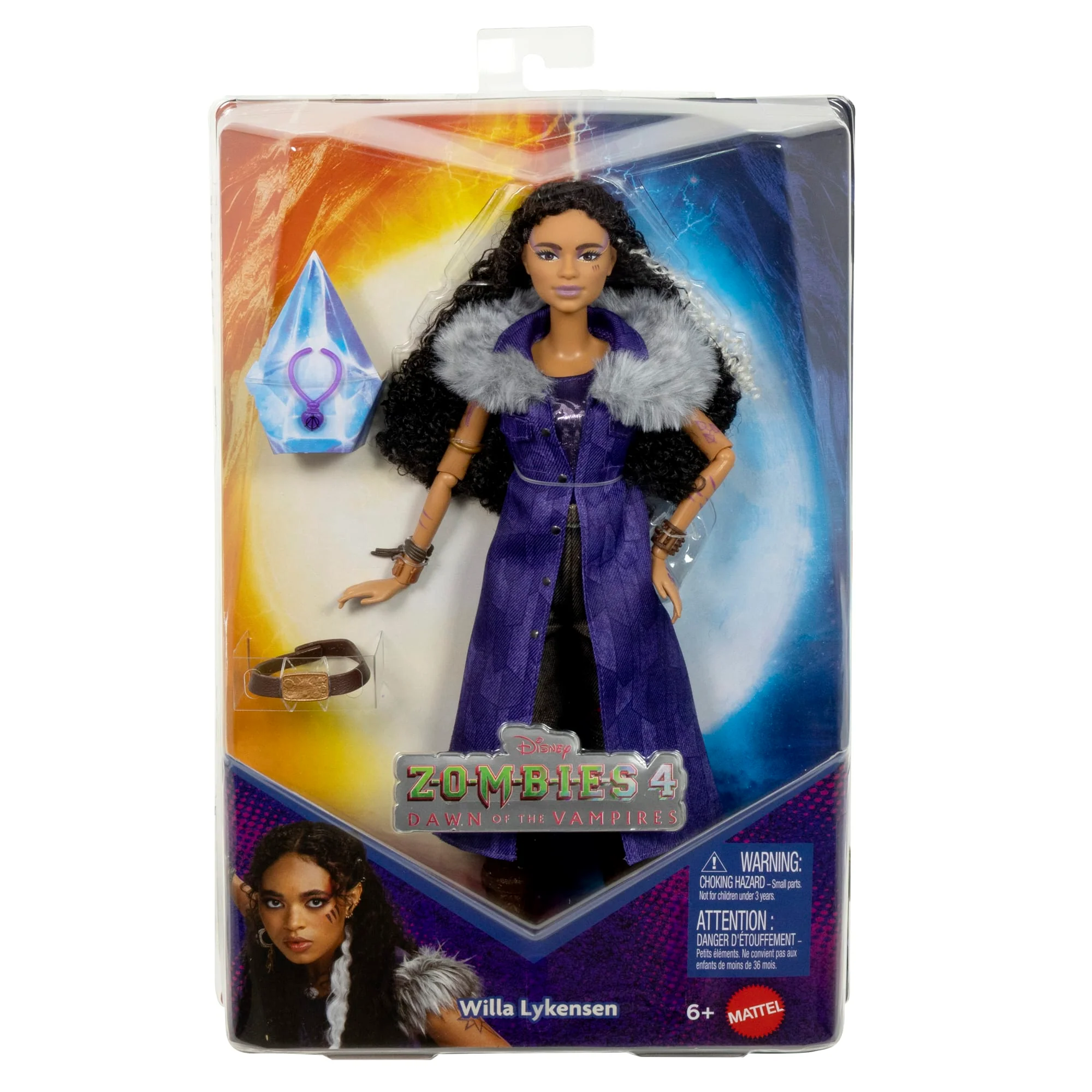 Disney Zombies 4: Dawn Of The Vampires Willa Lykensen Doll With Movie-inspired Outfit & Accessories - Image 6
