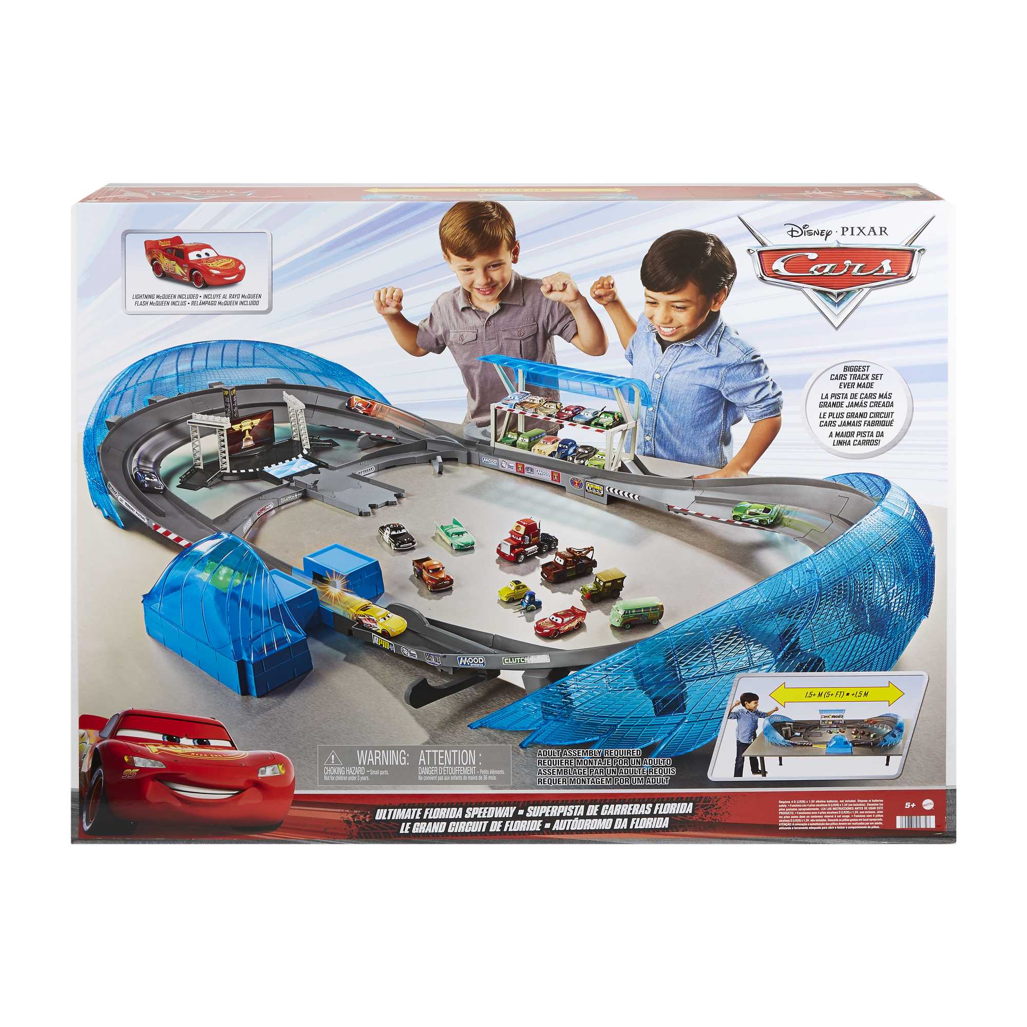 Disney/Pixar Les Bagnoles Coffret Piste Grand Circuit de Floride - Image 6