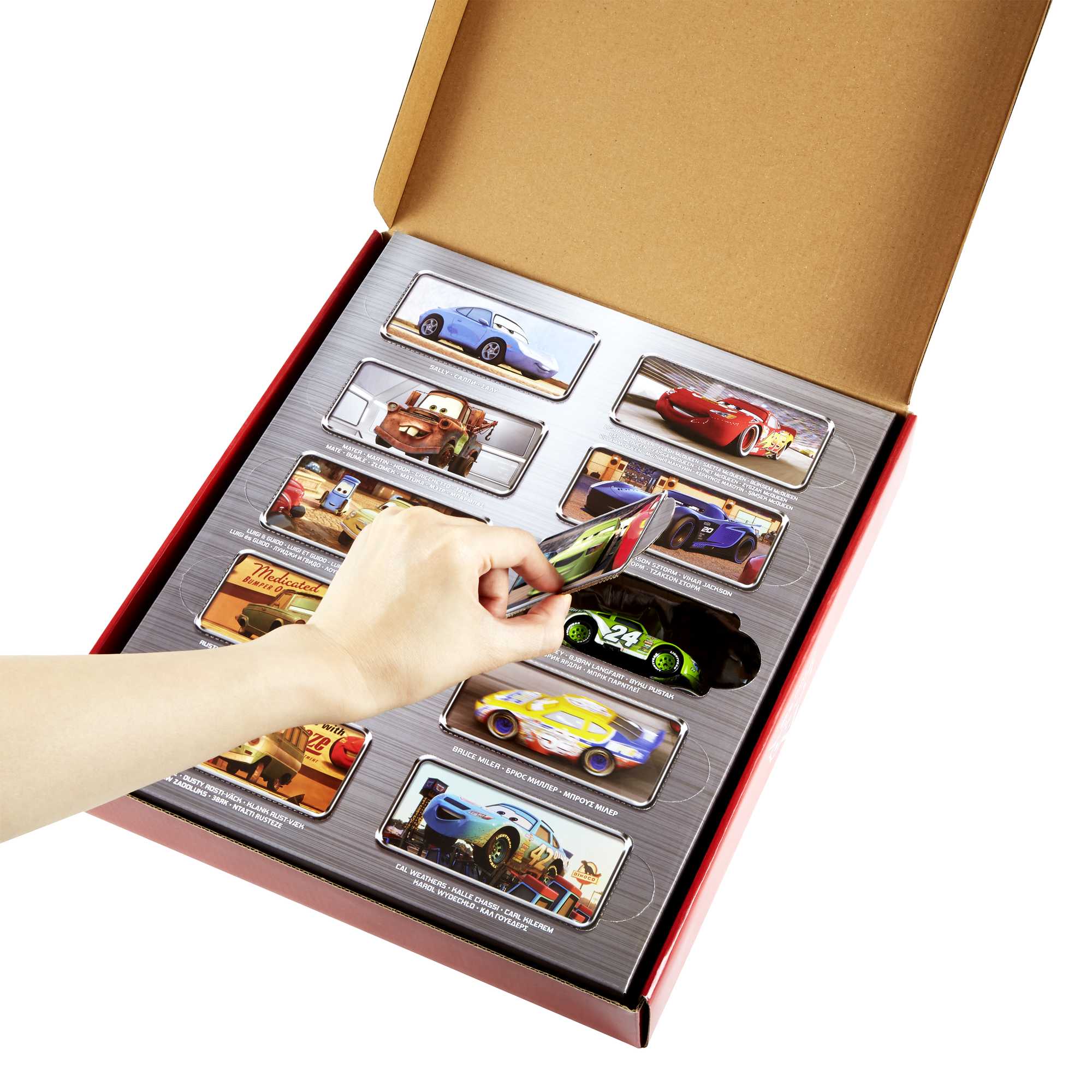 Disney/Pixar Les Bagnoles Métal Moulé Sous Pression Coffret de 10 Véhicules - Image 6