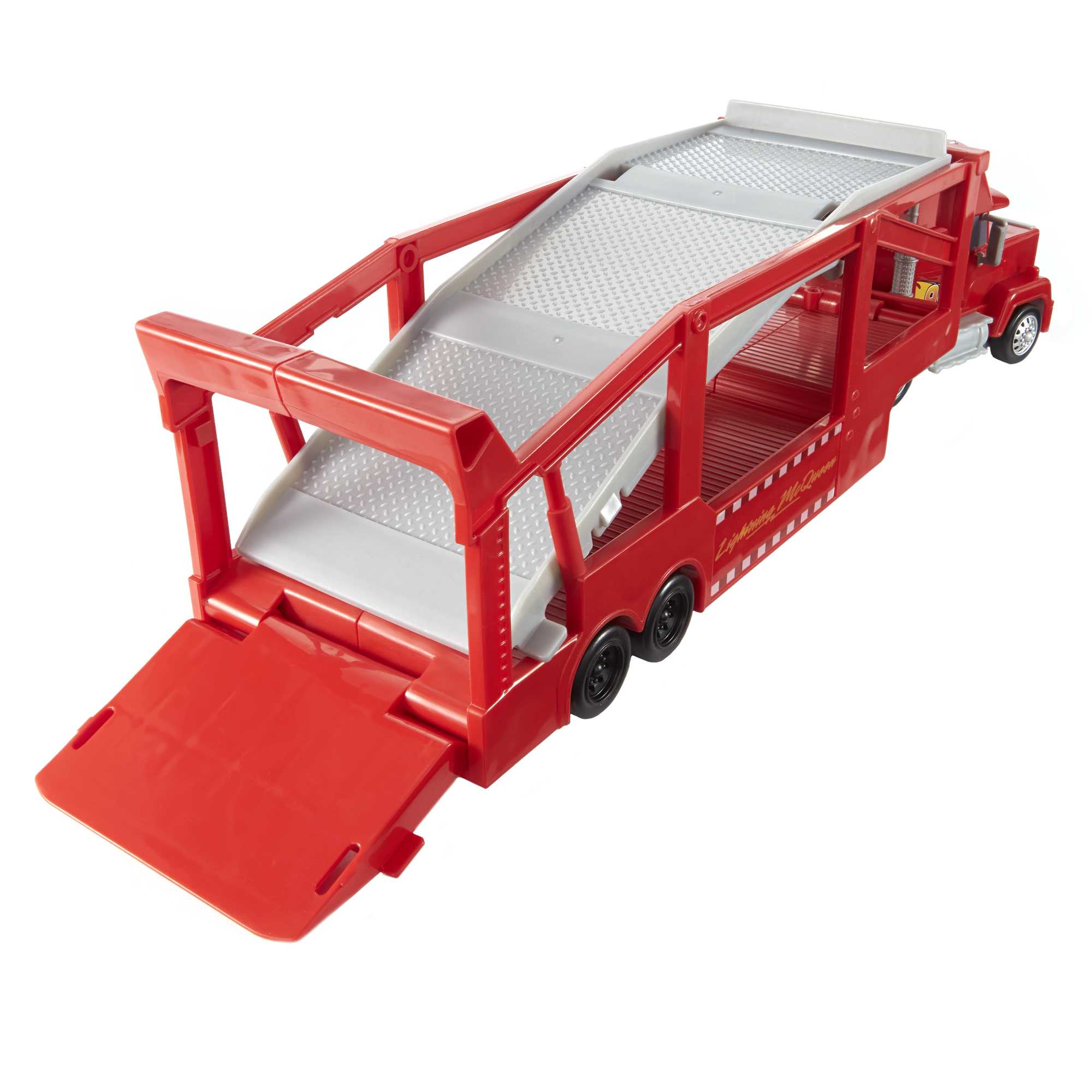 Disney/Pixar  Les Bagnoles  Camion Mack, Rampe, 33Cm, Pour 12Véh. - Image 5