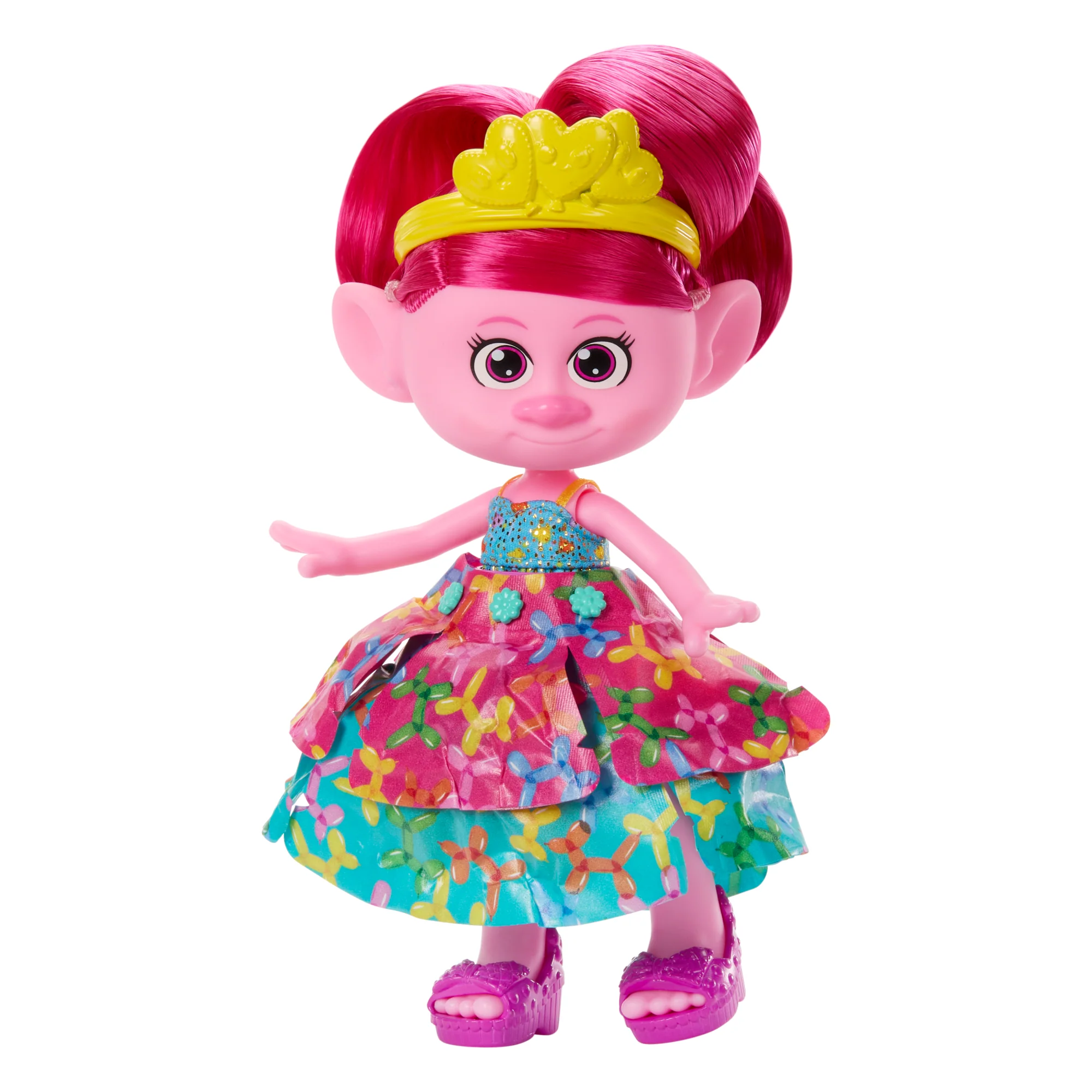 Dreamworks Trolls Fun Fair Surprise Style Surpize Queen Poppy Fashion Doll & 20+ Accessories - Image 5