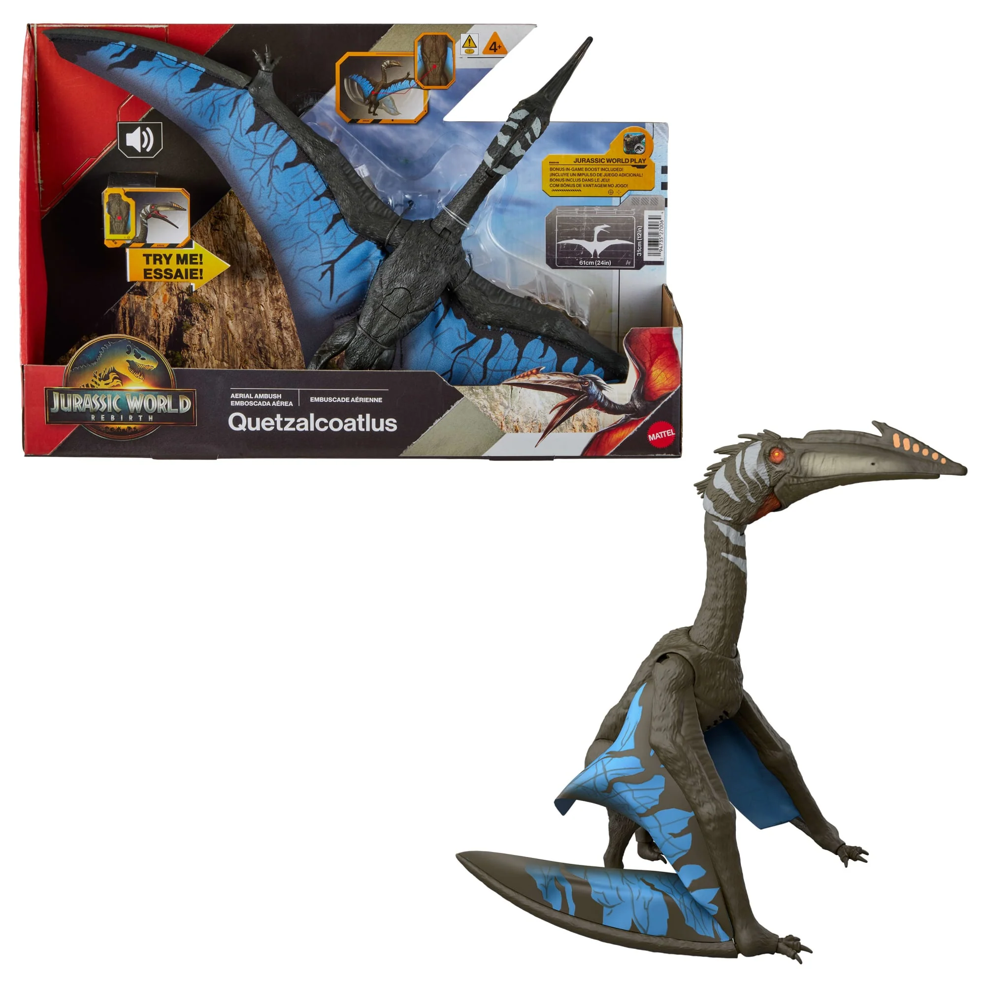 Embuscade Aérienne de Quetzalcoatlus Jurassic World