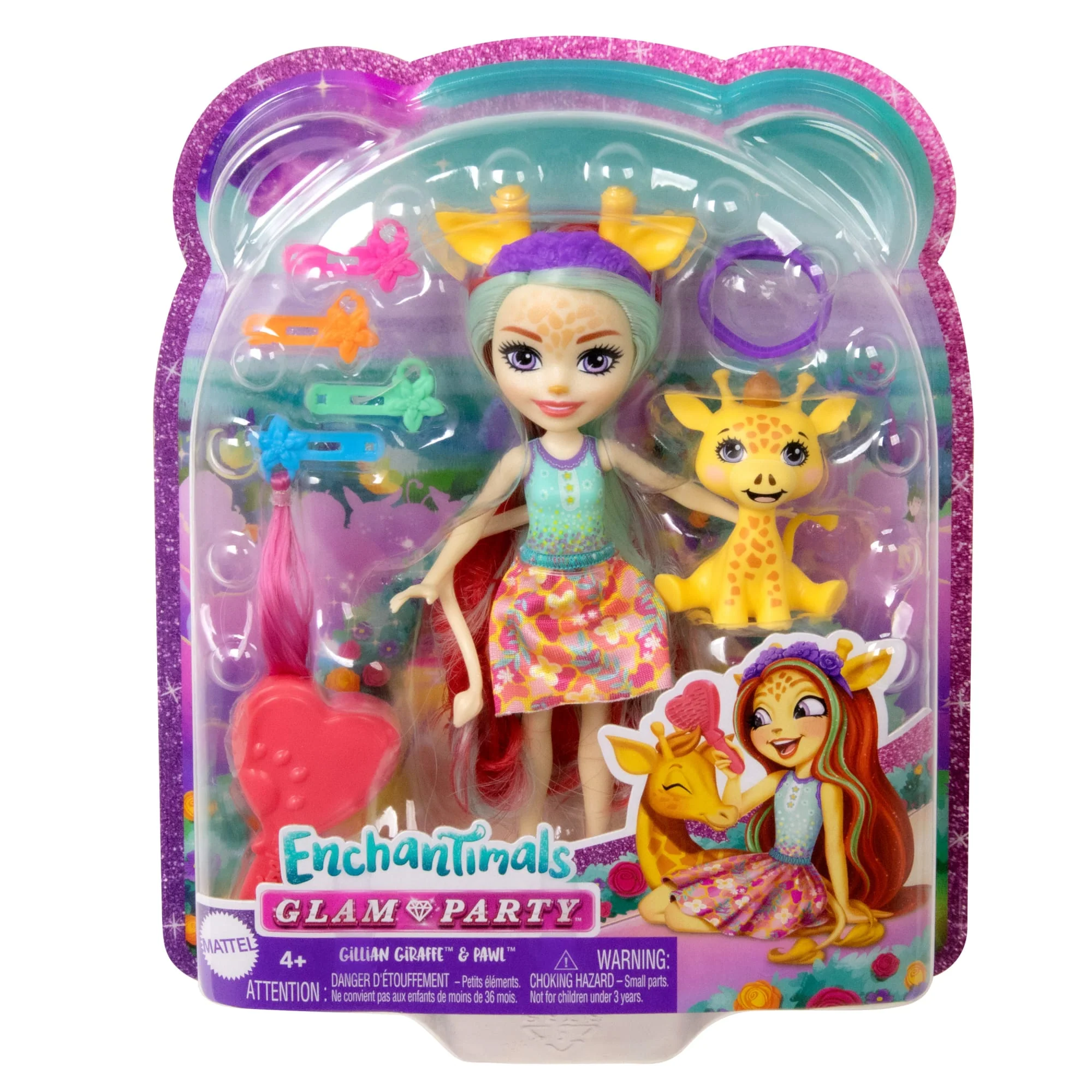 enchantimals-Poupée Chevelure Gala enchanté Avec Figurine Animale - Image 6