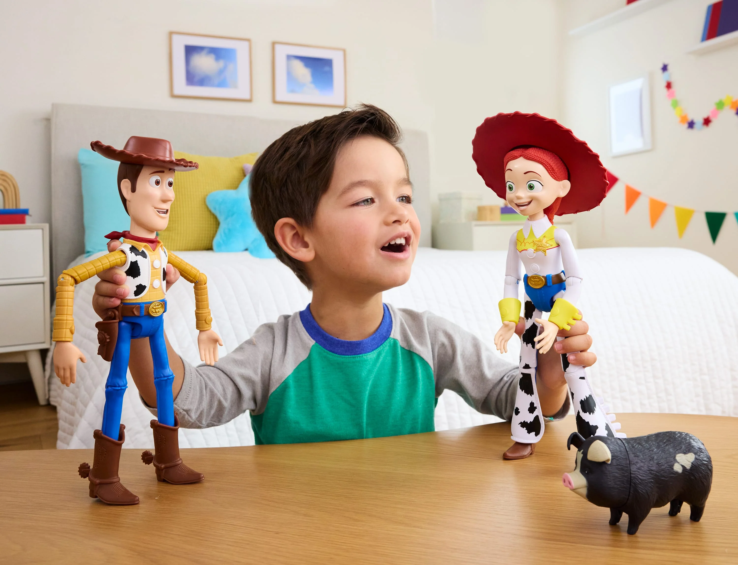Figurine Articulée de Woody Rapide Comme L’Éclair D’Histoire de Jouets 5 Disney et Pixar - Image 2