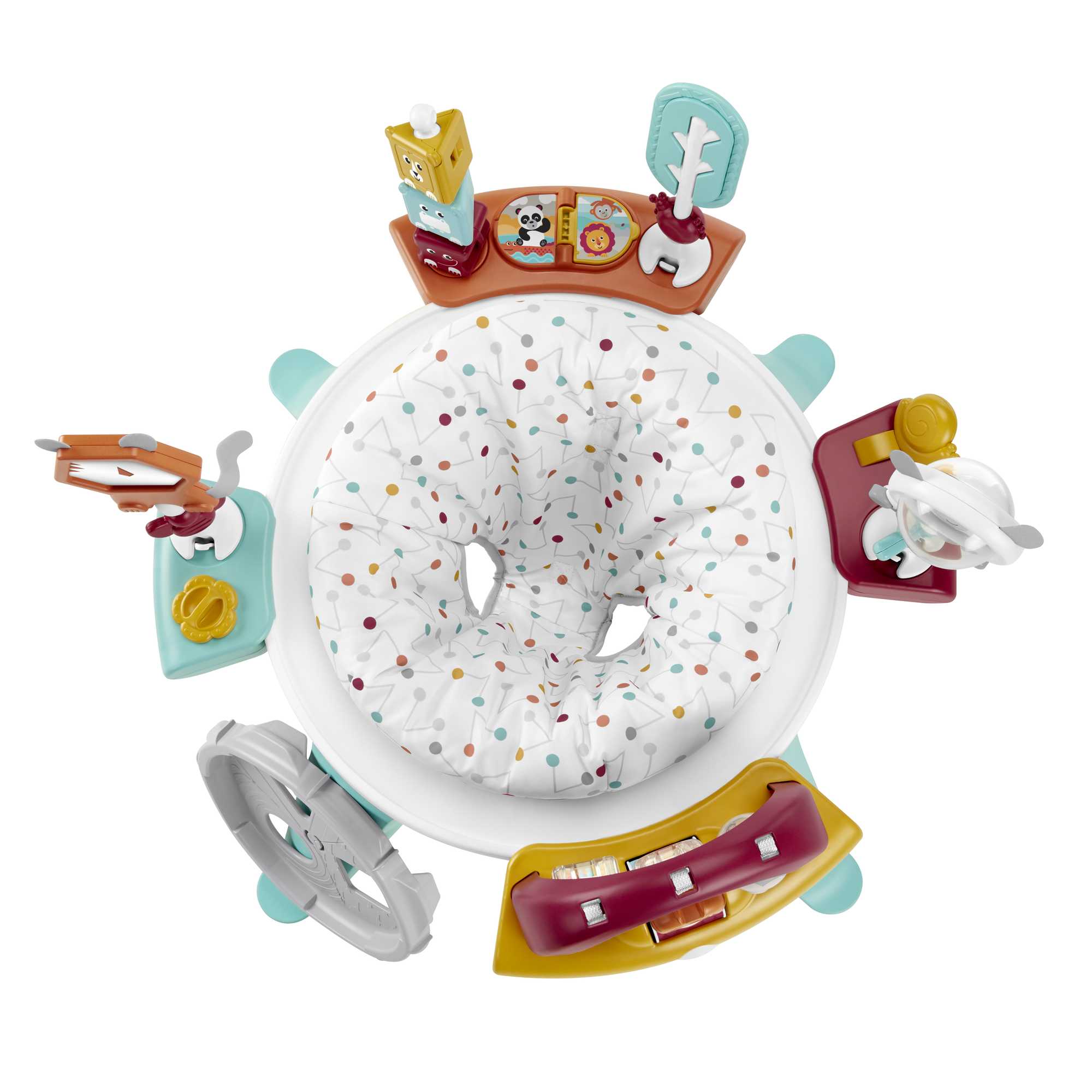 Fisher-Price 3-in-1 Spin & Sort Activity Center - Watermelon Mint - Image 4