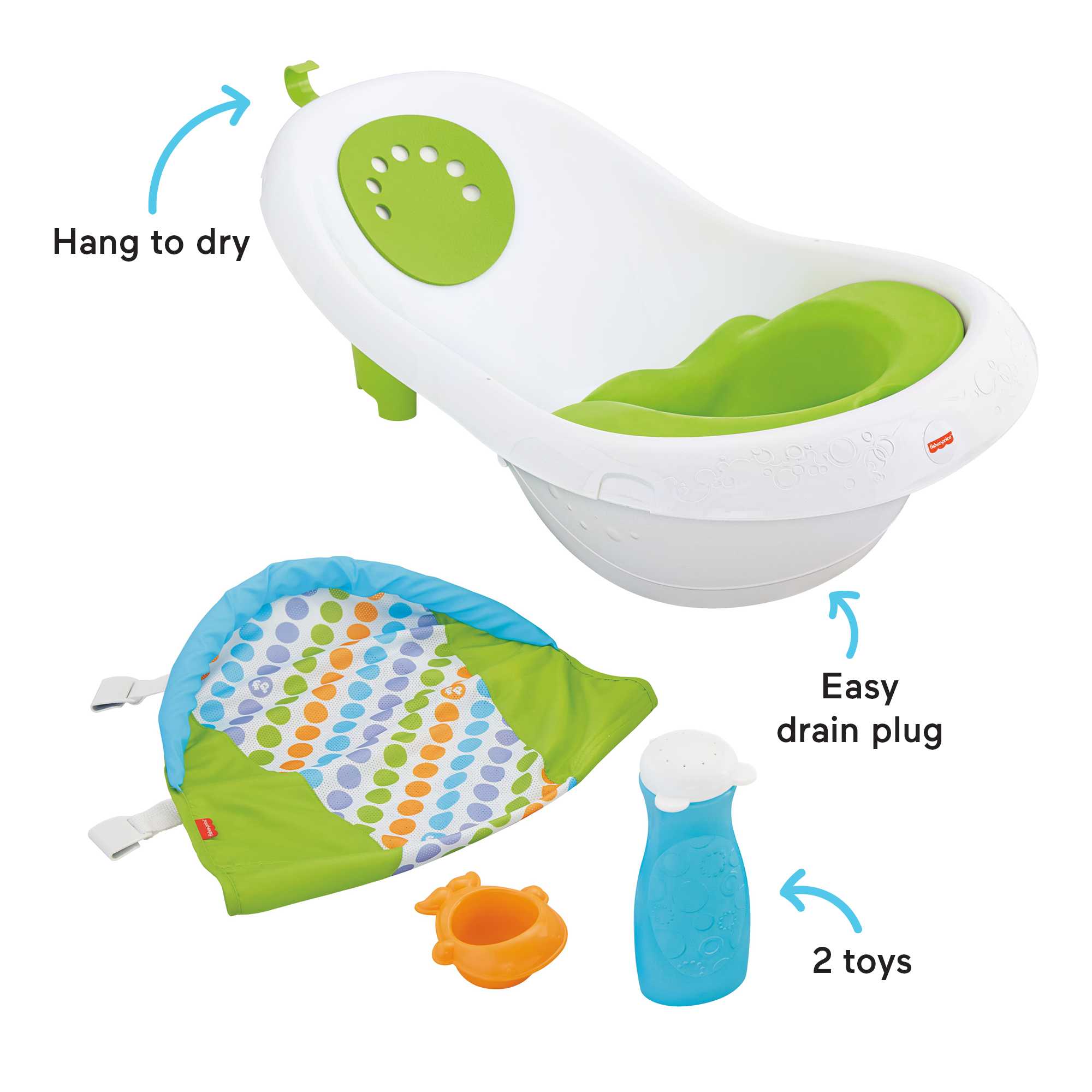 Fisher-Price 4-in-1 Sling 'n Seat Tub - Image 5