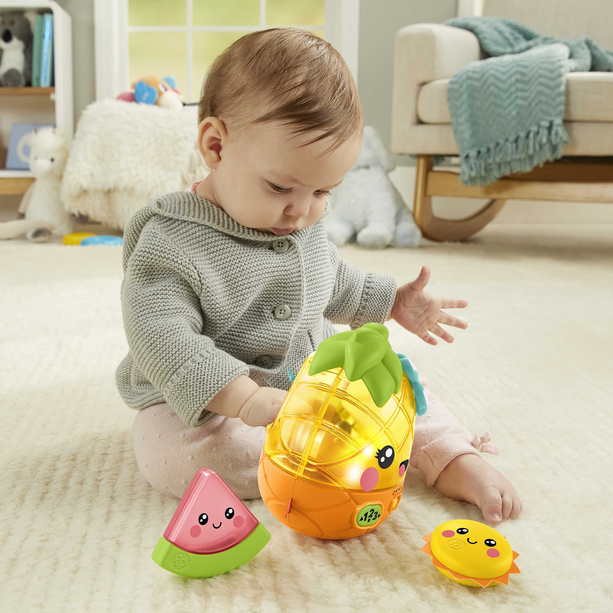 Fisher-Price Amis Merveilleux Ananas Mélodies et Lumières Magiques - Image 3