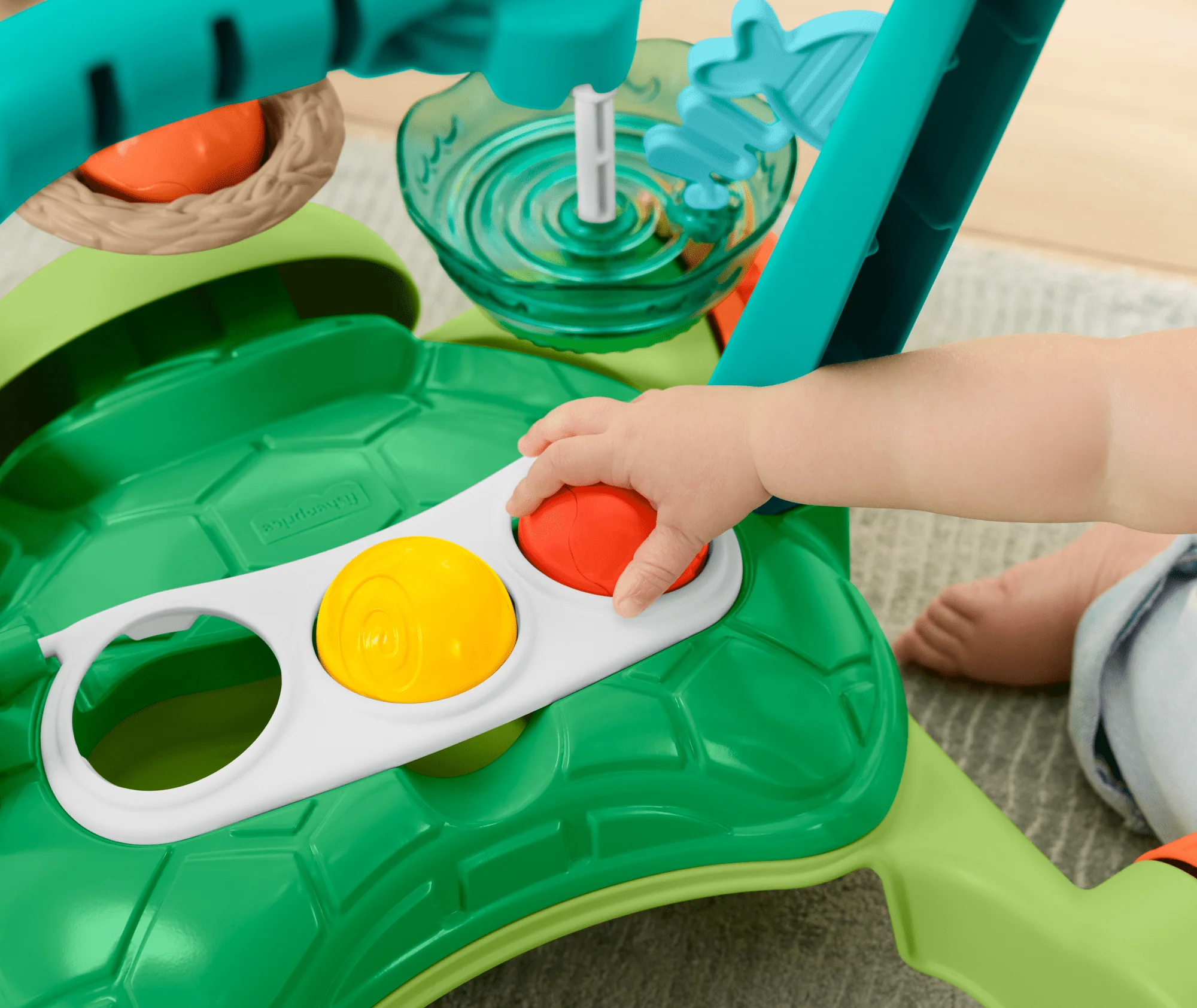 Fisher-Price Andadera para Bebés Andadera Tortuga Primeros Pasos - Image 4