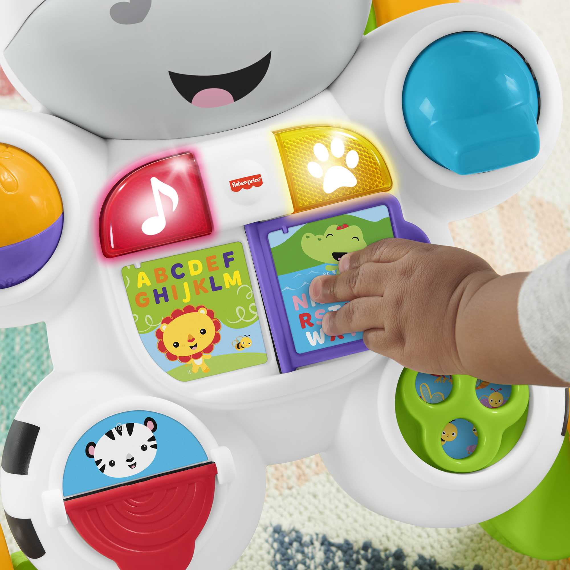 Fisher-Price Andadera para Bebés Cebra de Aprendizaje - Image 3