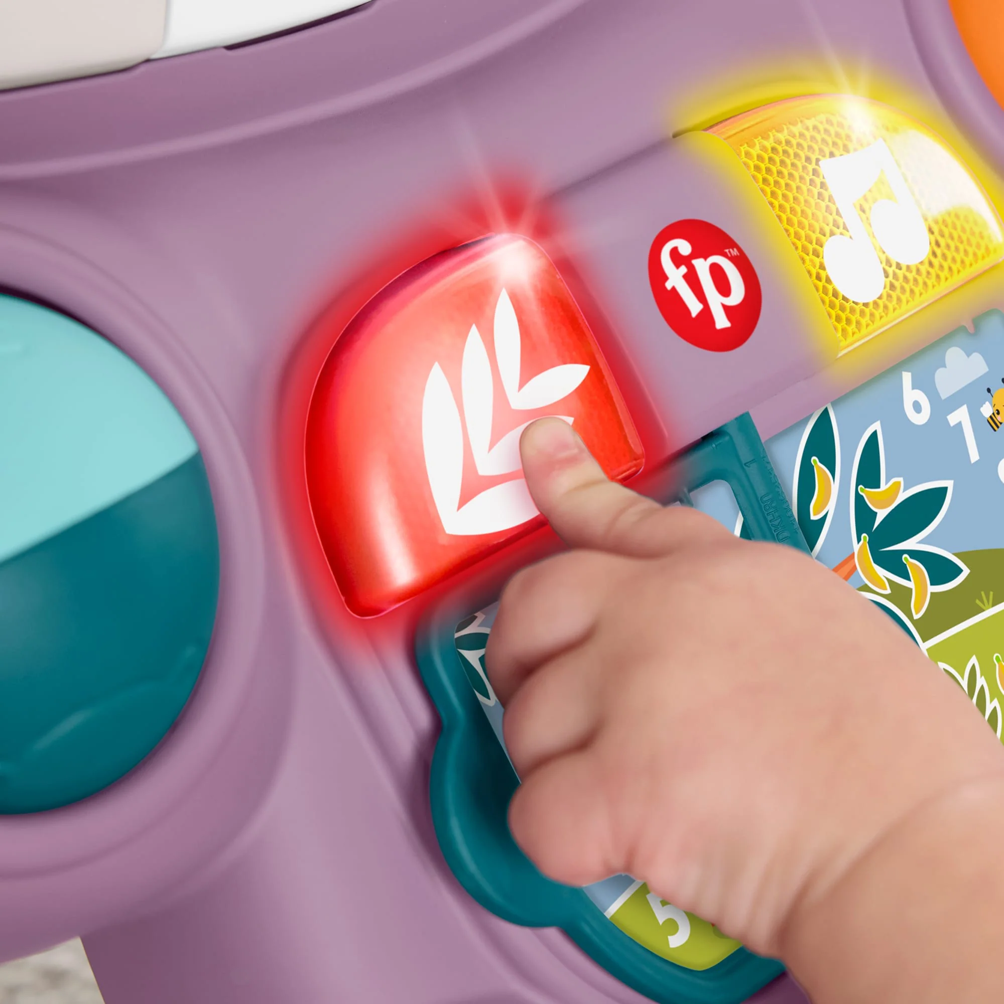 Fisher-Price Andador para Bebês Aprenda Comigo Amigo Macaco - Image 5