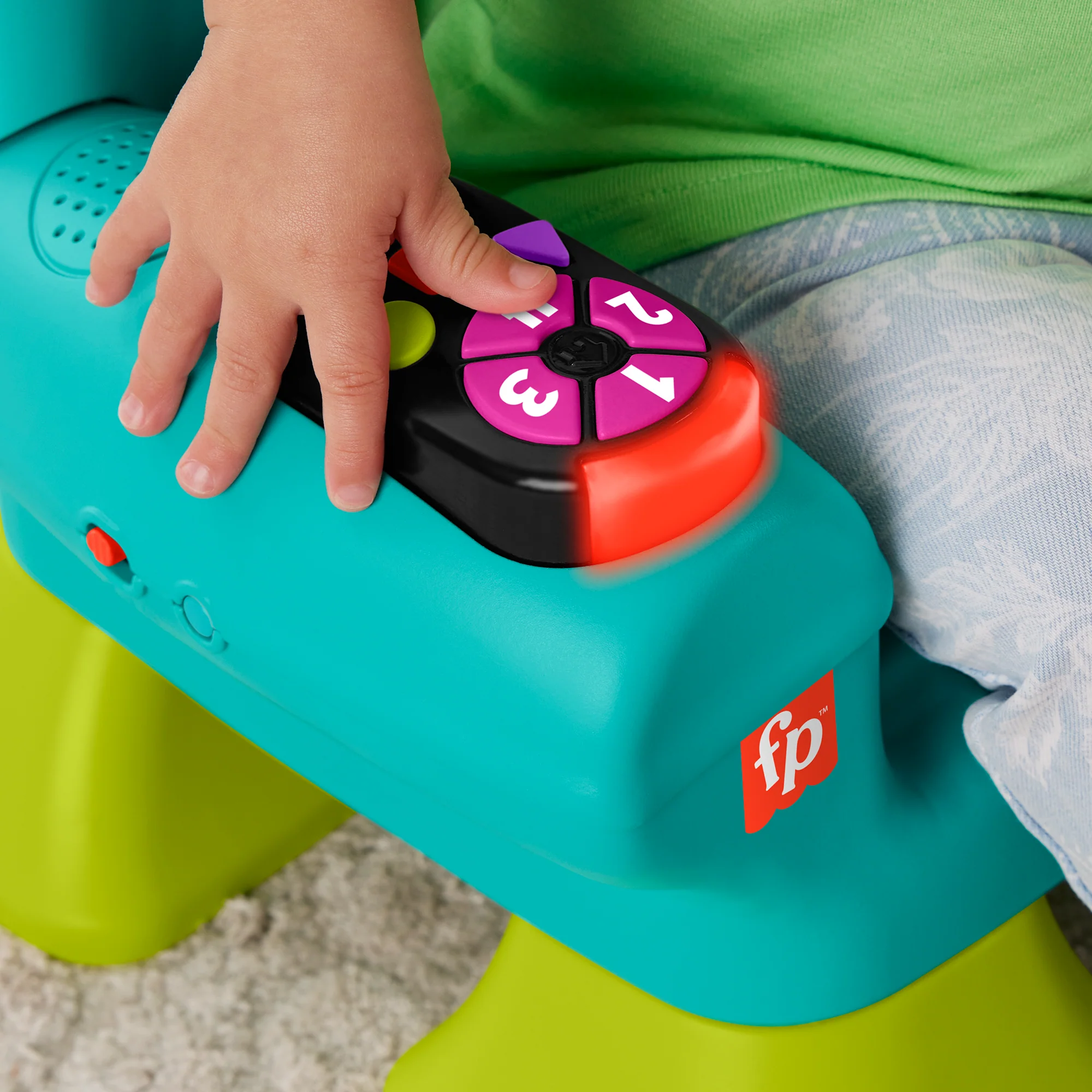 Fisher-Price Aprender e Brincar Brinquedo para Bebês Cadeira de Aprendizagem Musical - Image 3