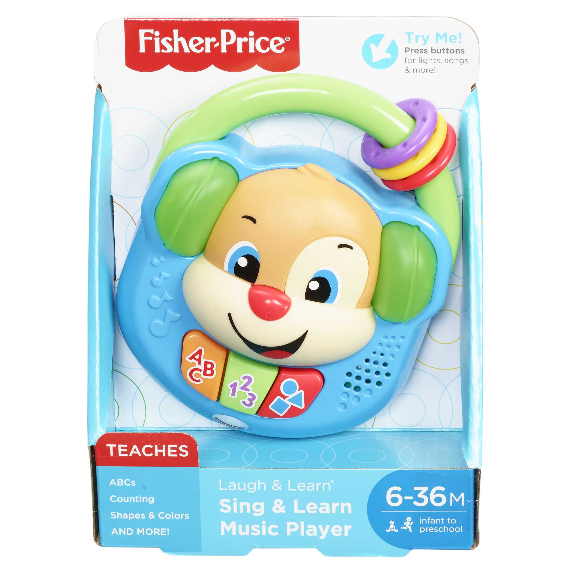 Fisher-Price Aprender e Brincar Brinquedo para Bebês Cante e Aprenda - Image 4