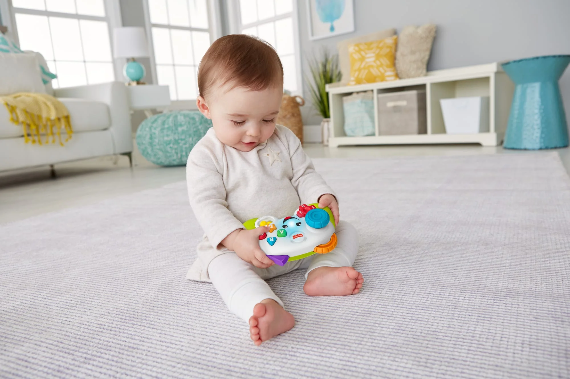 Fisher-Price Aprender e Brincar Brinquedo para Bebês Controle Videogame - Image 2