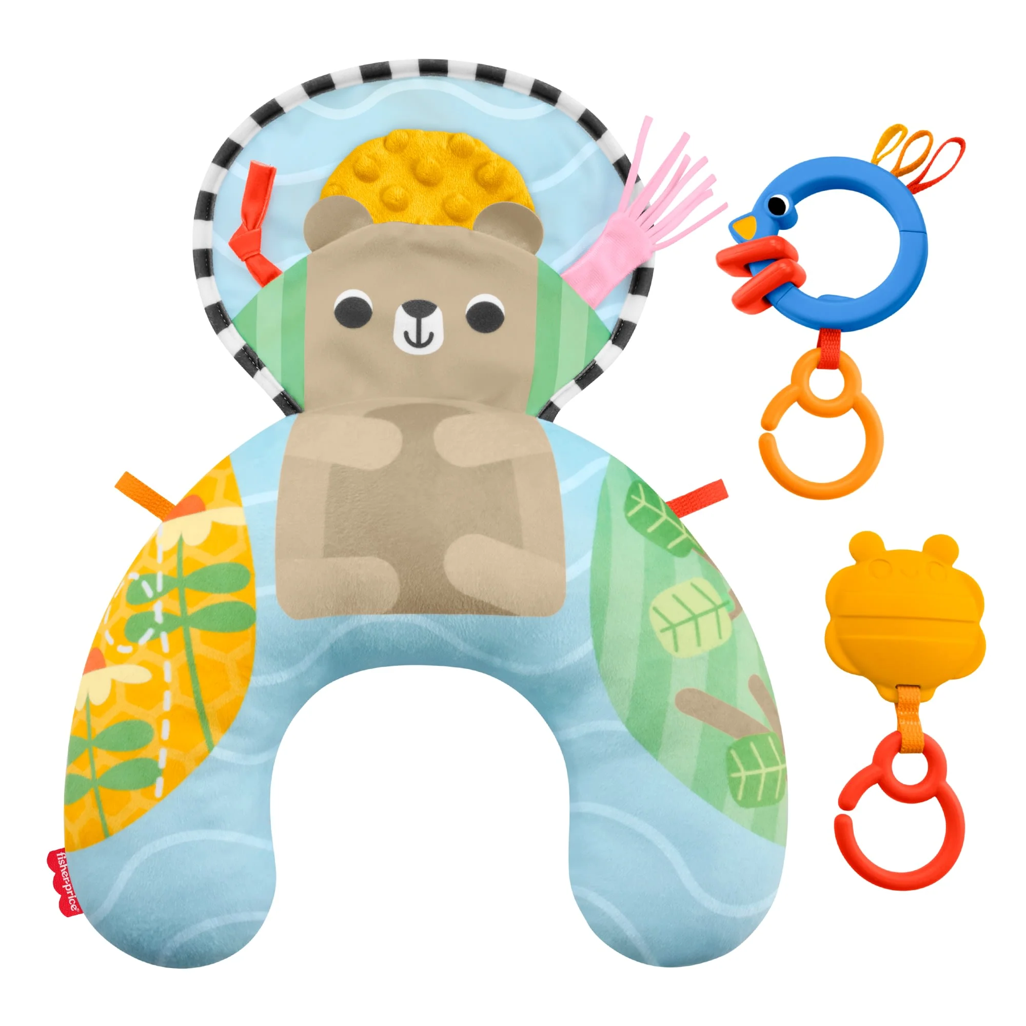Fisher-Price Baby Brinquedo para Bebês FP Almofada Colorida