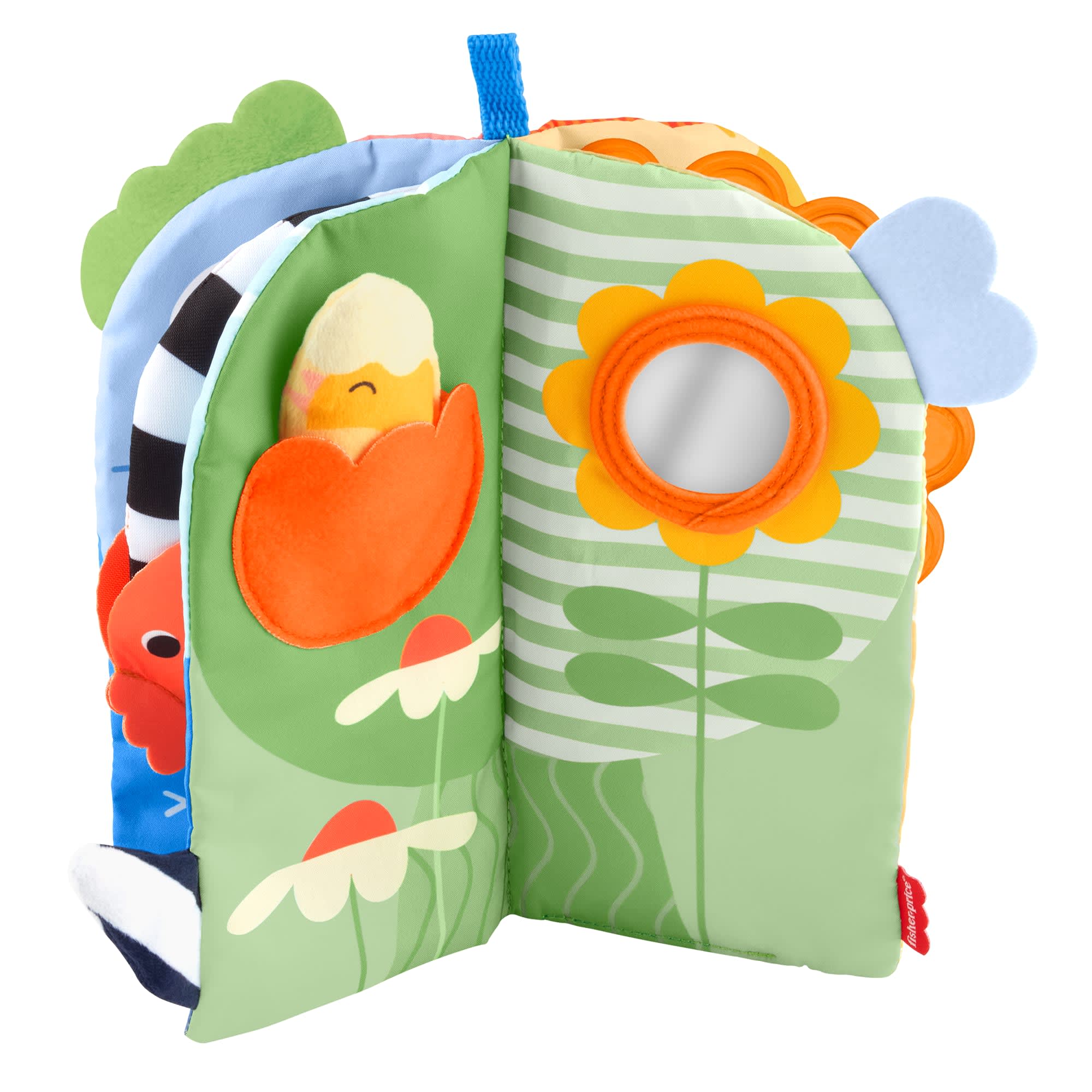 Fisher-Price Baby Brinquedo para Bebês FP Livro Sensorial