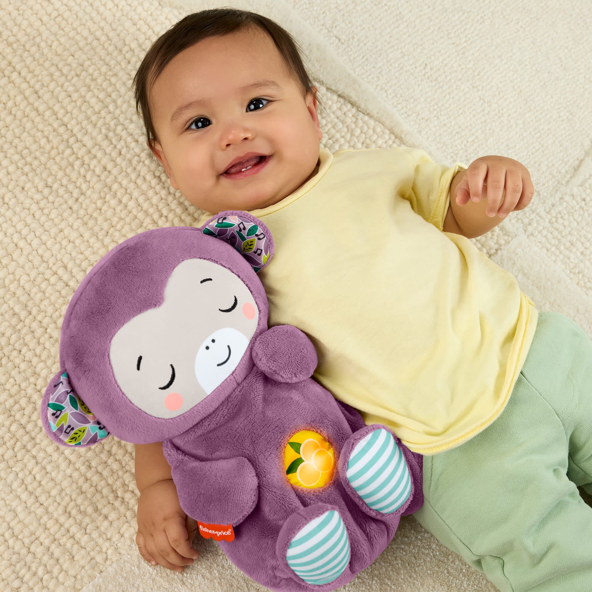 Fisher-Price Baby Brinquedo para Bebês FP Macaco Hora De Dormir - Image 2