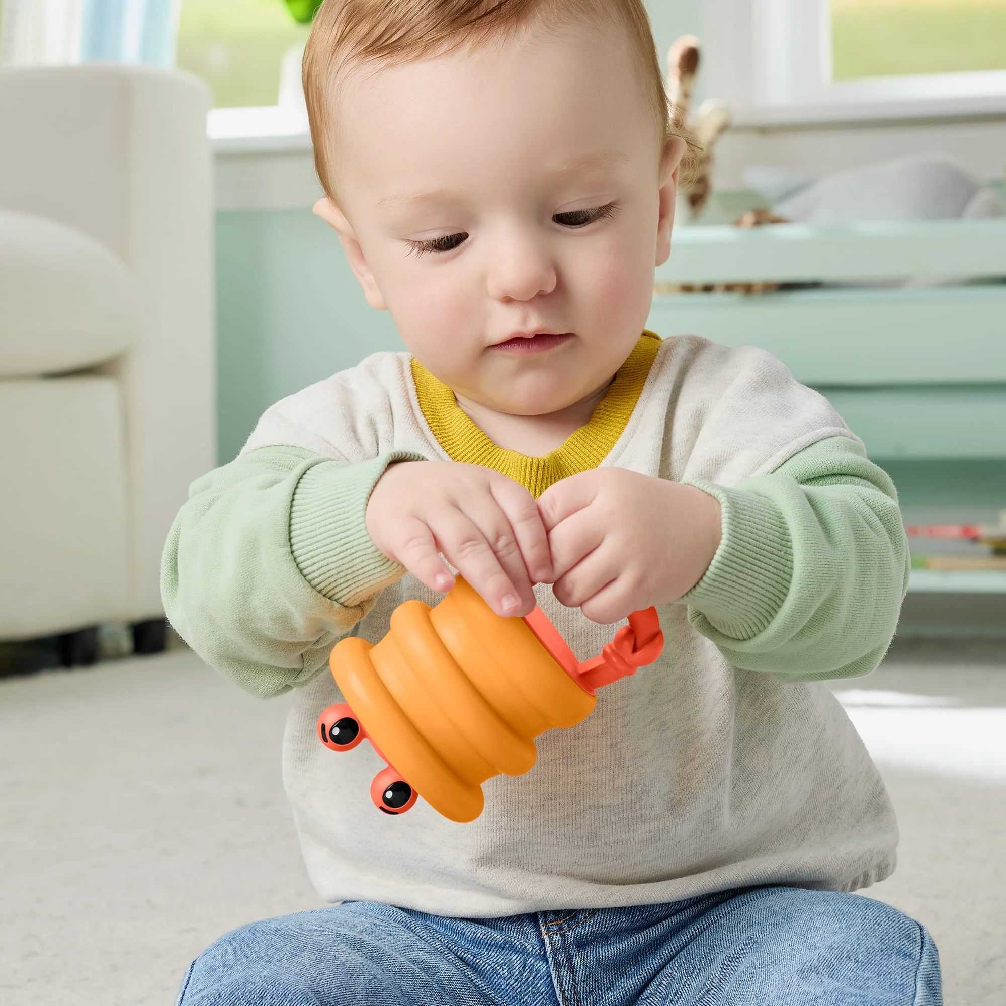 Fisher-Price Baby Brinquedo para Bebês Mordedores do mar - Image 4