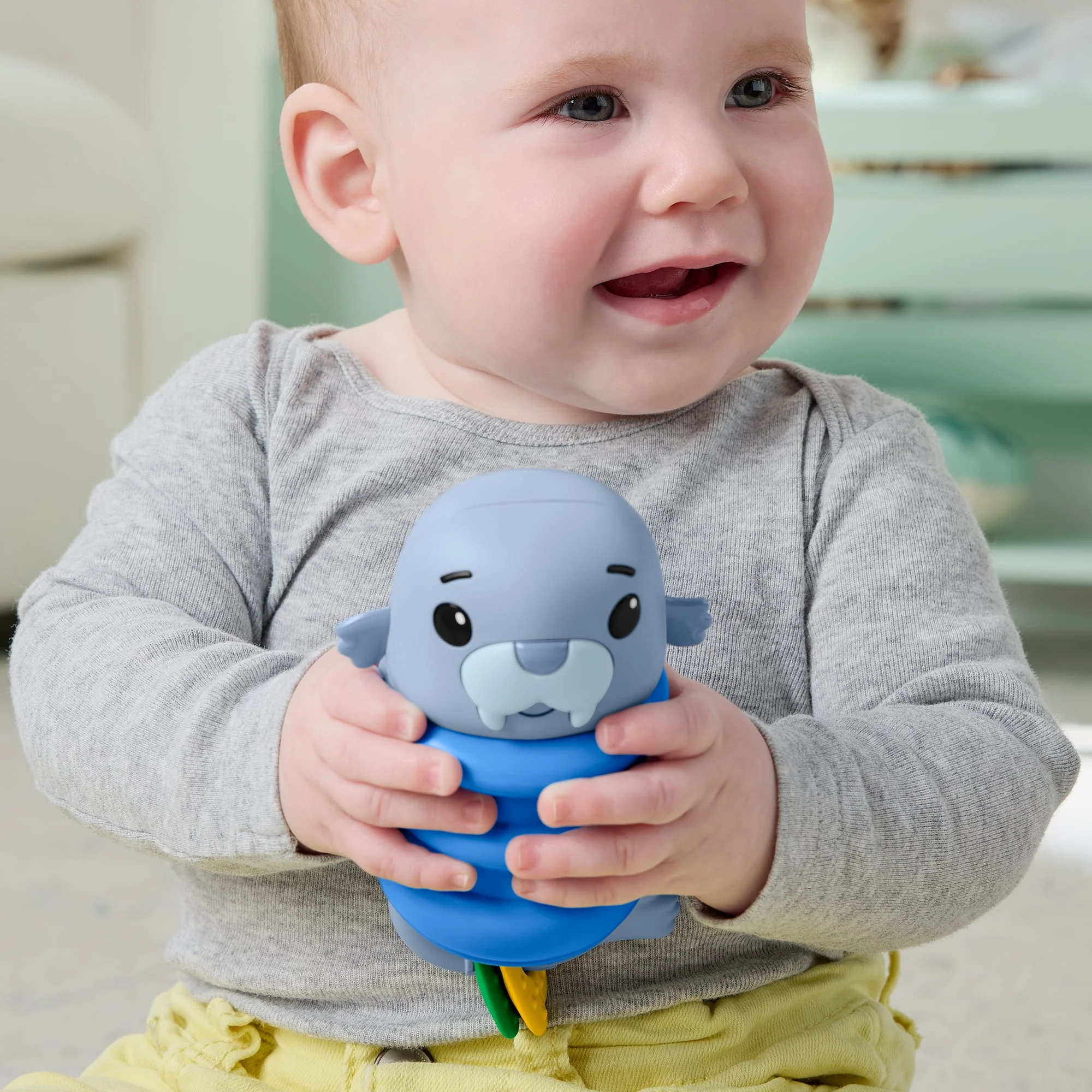 Fisher-Price Baby Brinquedo para Bebês Mordedores do mar - Image 5