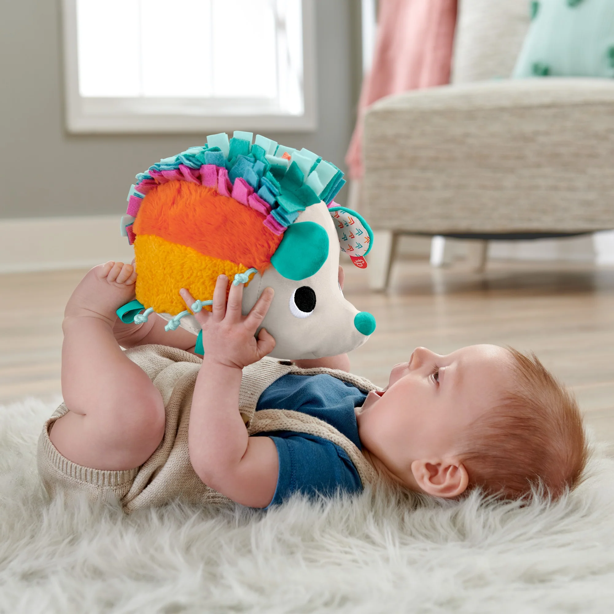 Fisher-Price Baby Brinquedo para Bebês Ouriço Estímulos E Brincadeira - Image 5