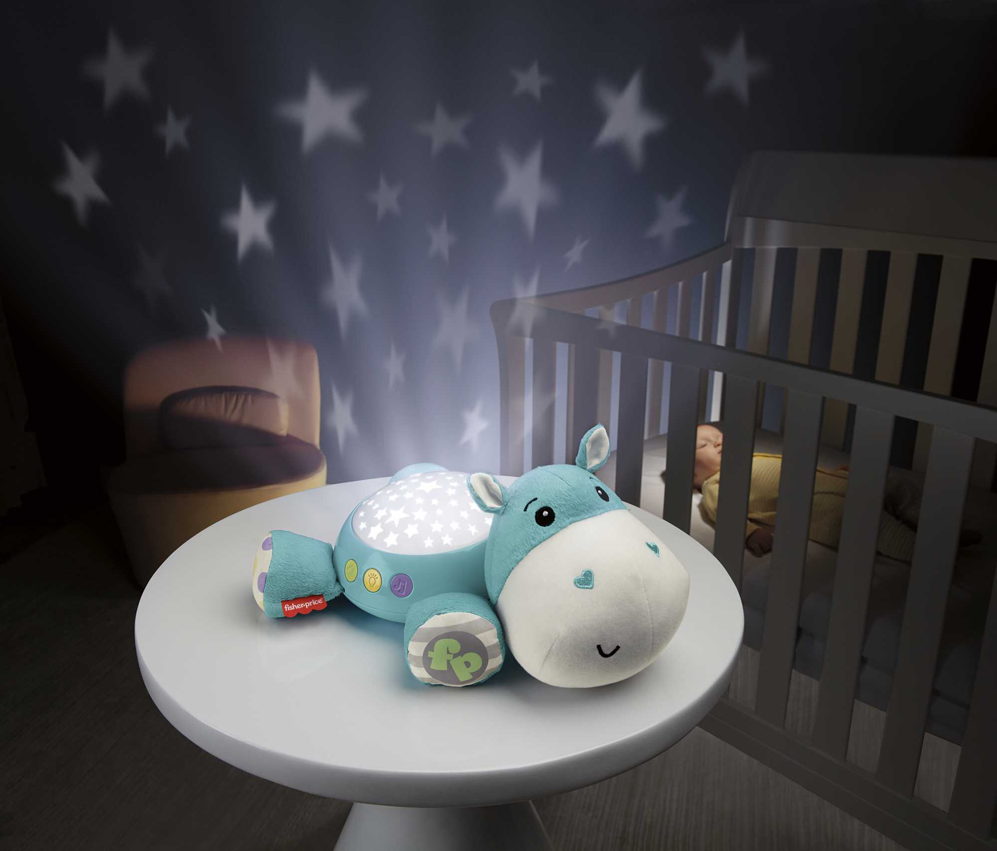Fisher-Price Baby Brinquedo para Bebês Projector Hiopótamo - Image 3