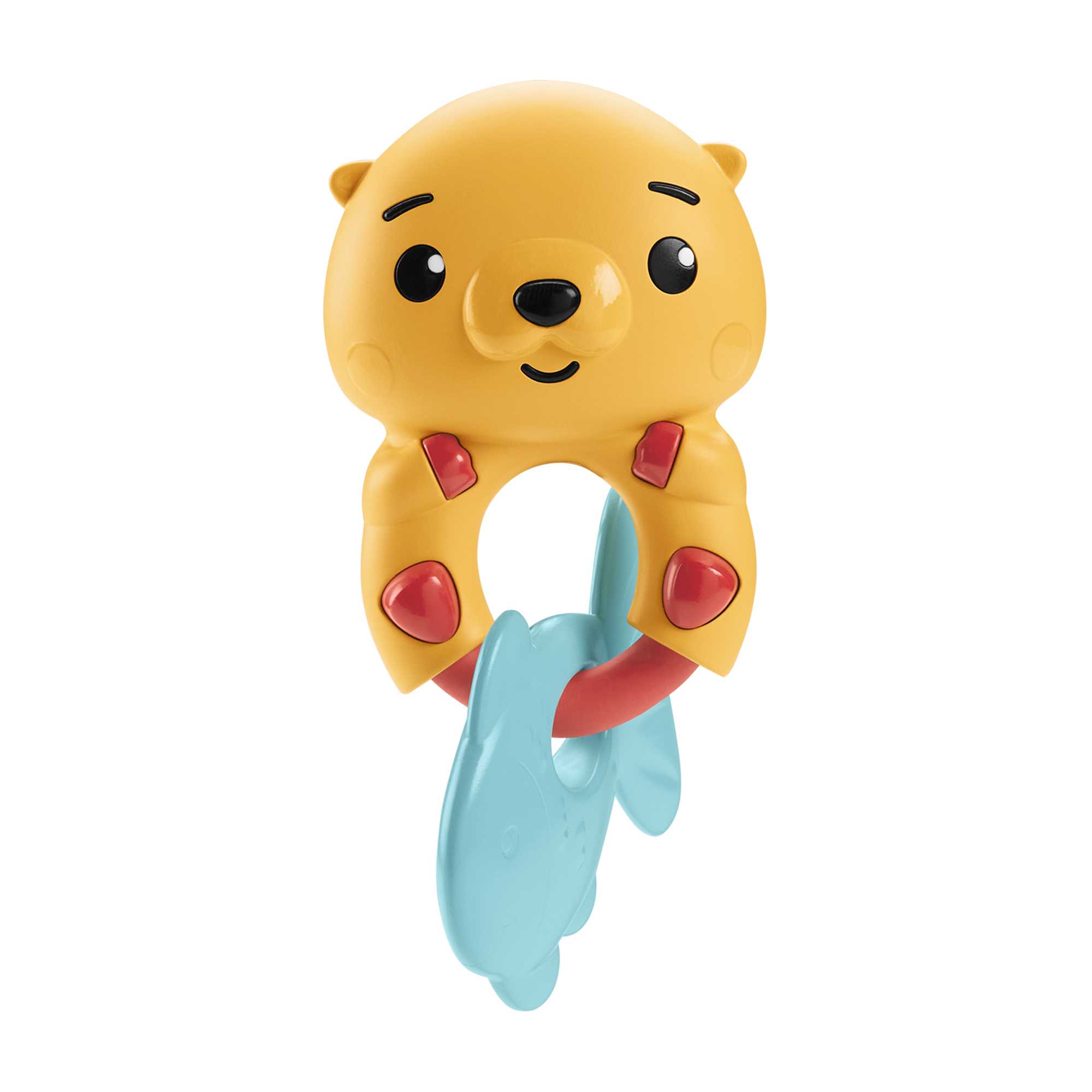 Fisher-Price Baby Chocalho para Bebês Sensimals Leopardo