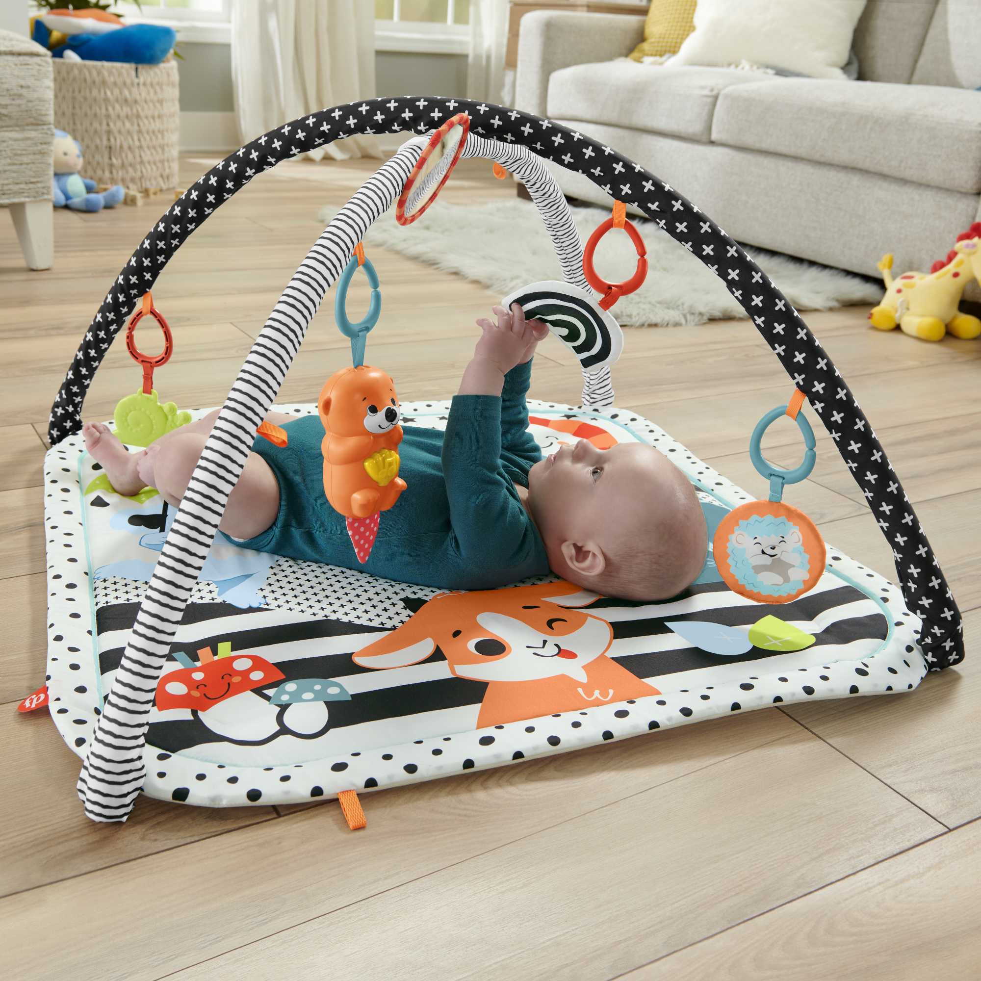 Fisher-Price Baby Gimnasio para Bebés Actividades Musicales 3 en1 - Image 4
