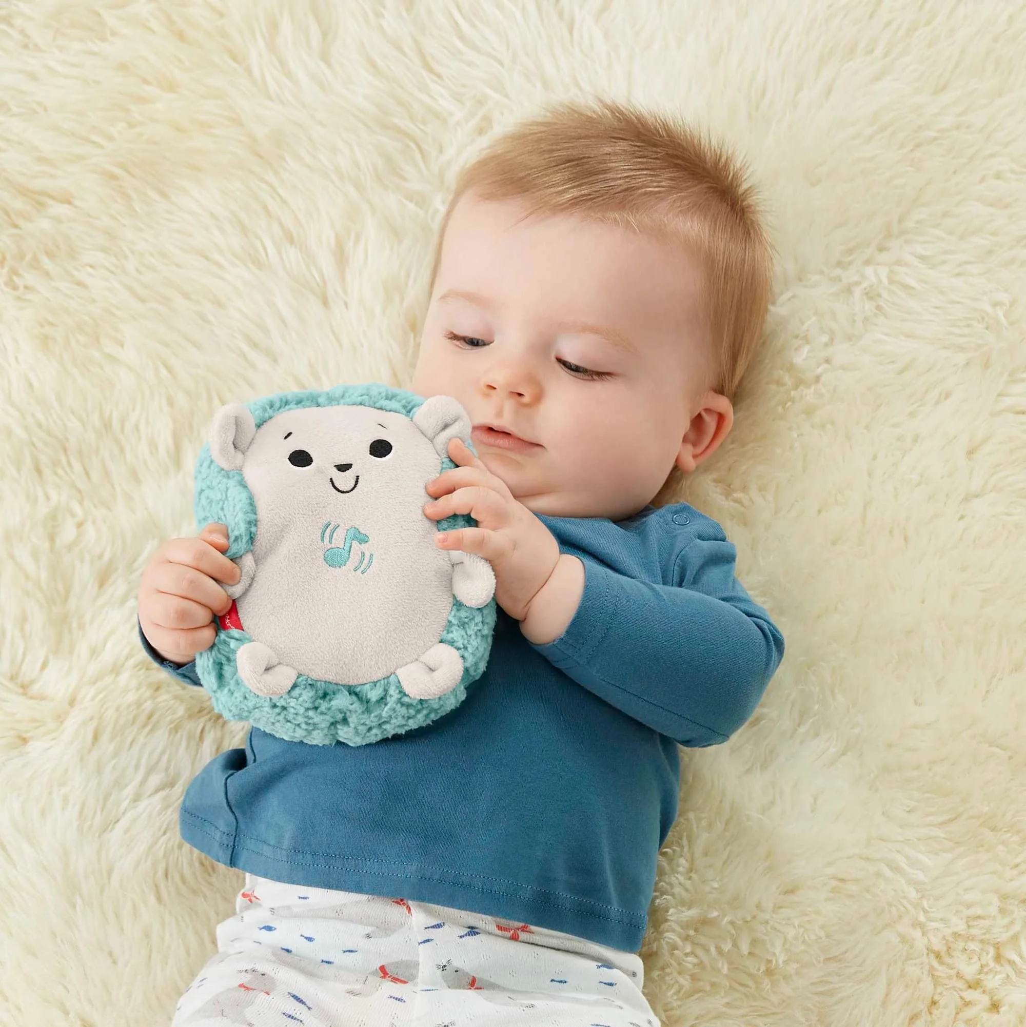 Fisher-Price Baby Juguete para Bebés Erizo Vibraciones Relajantes - Image 3