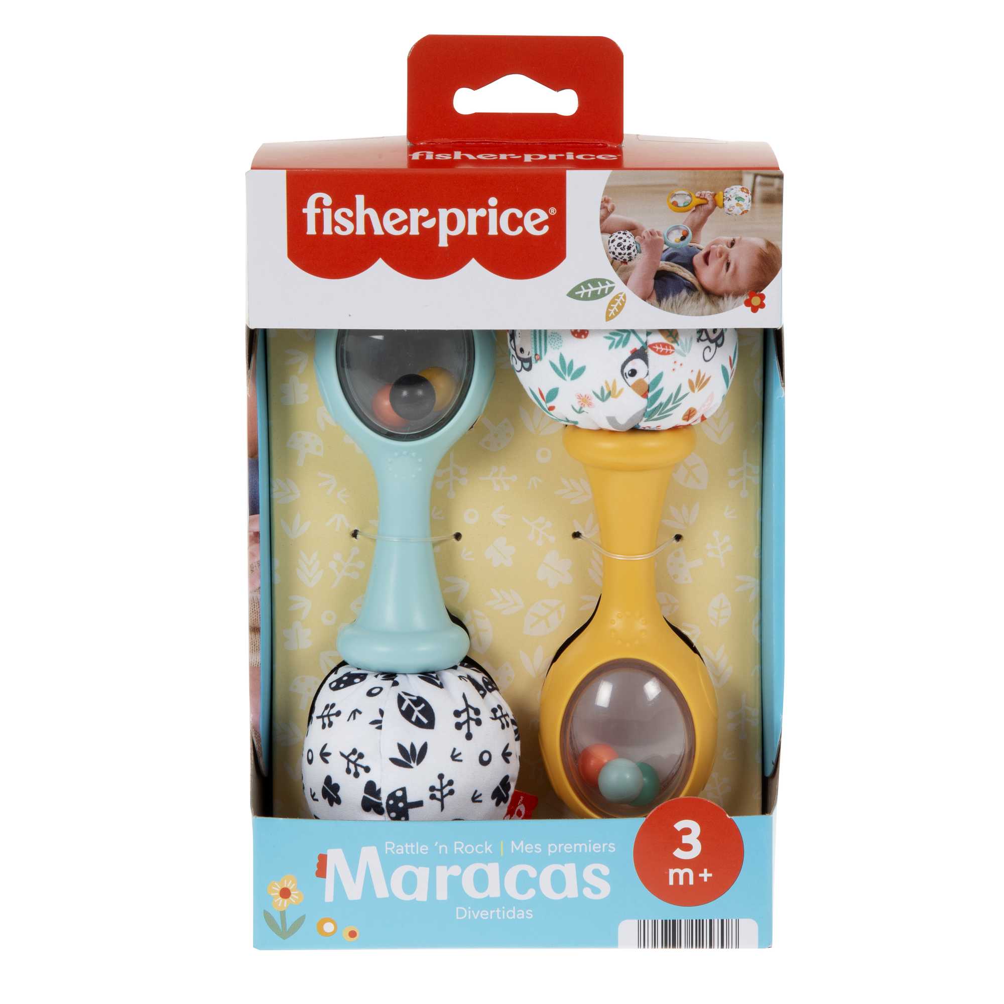 Fisher-Price Baby Sonaja para bebés maracas divertidas - Image 6