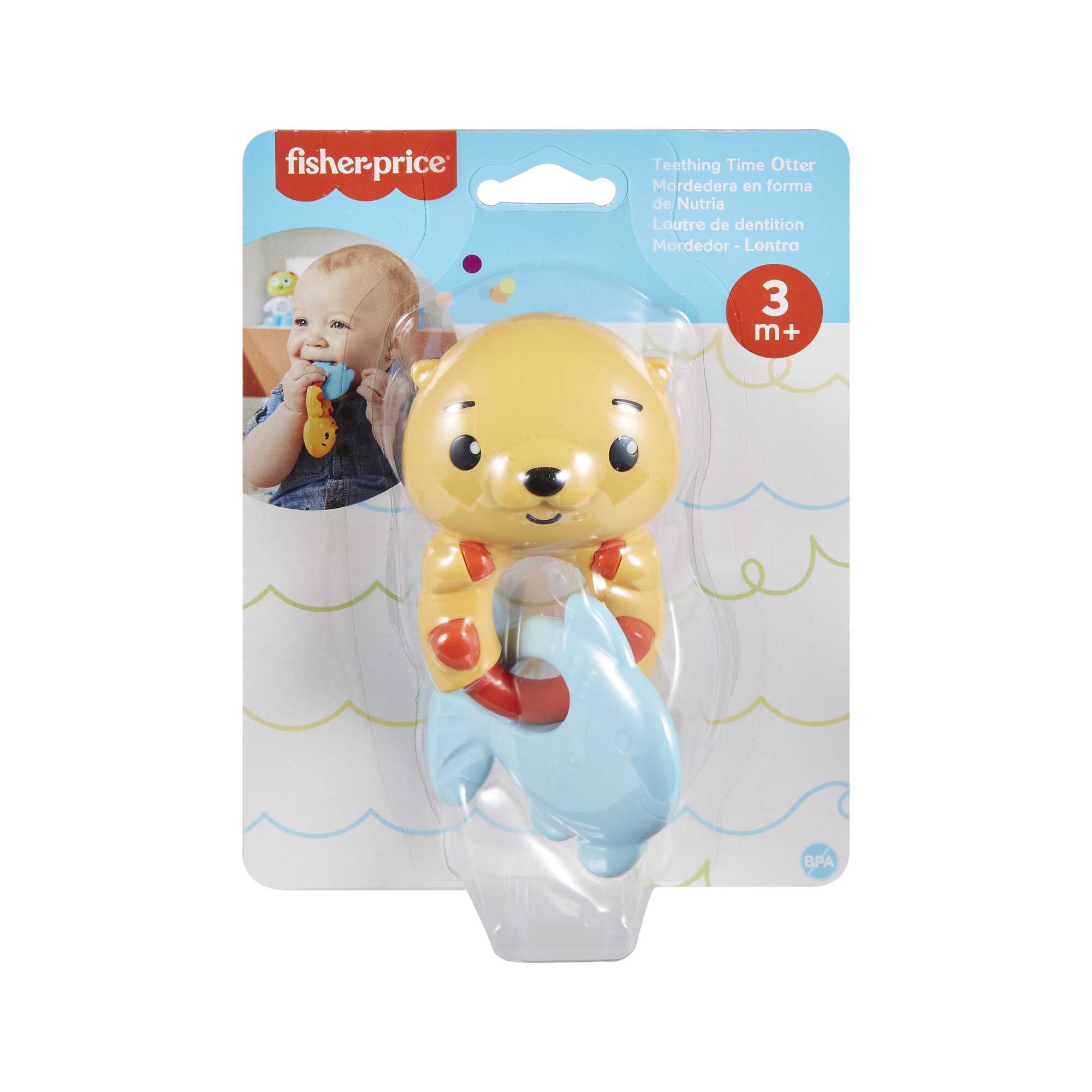 Fisher-Price Baby Sonaja para Bebés Sensimals Leopardo - Image 6