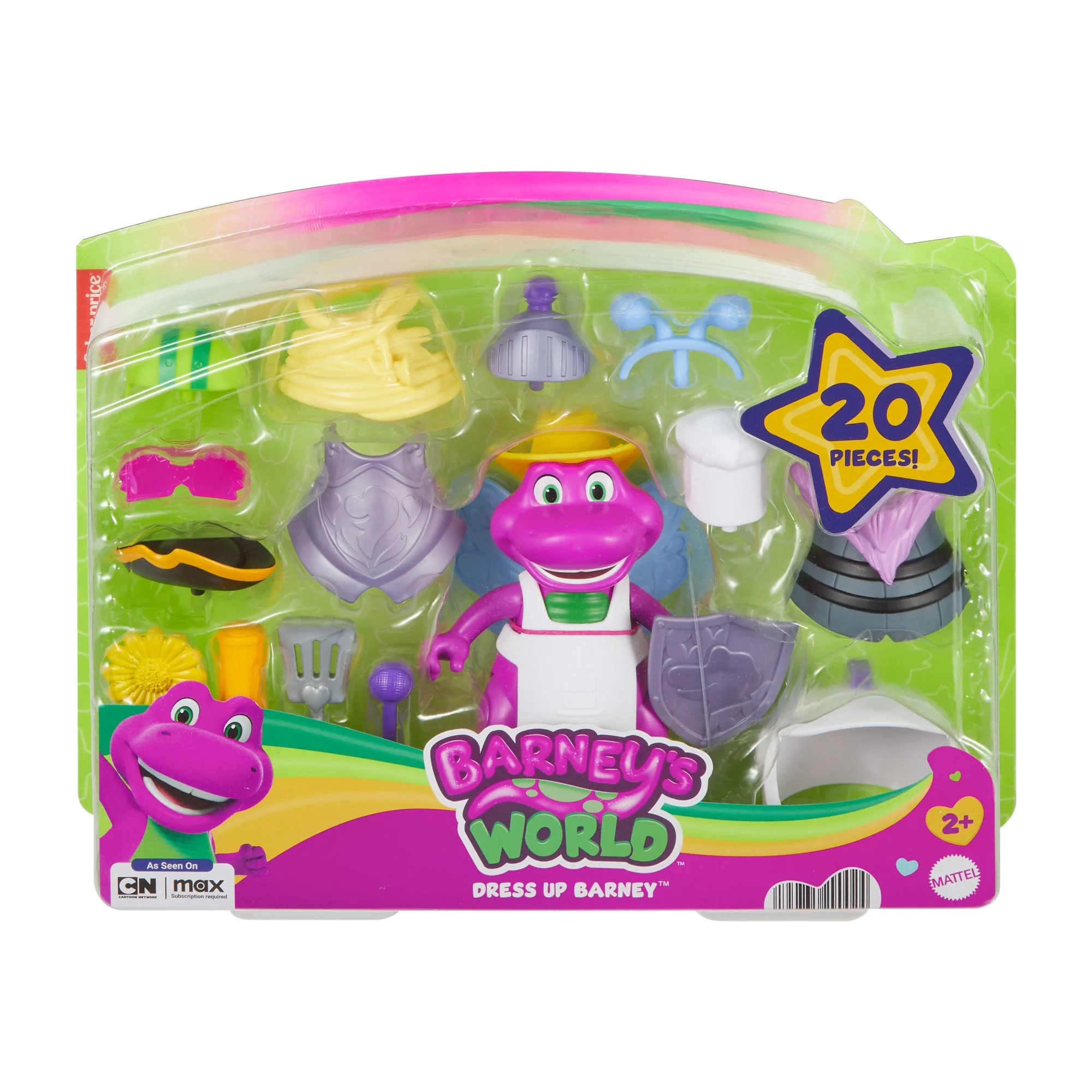 Fisher-Price  Barney'S World  Coffret  Barney Costumé, 20 Éléments - Image 3